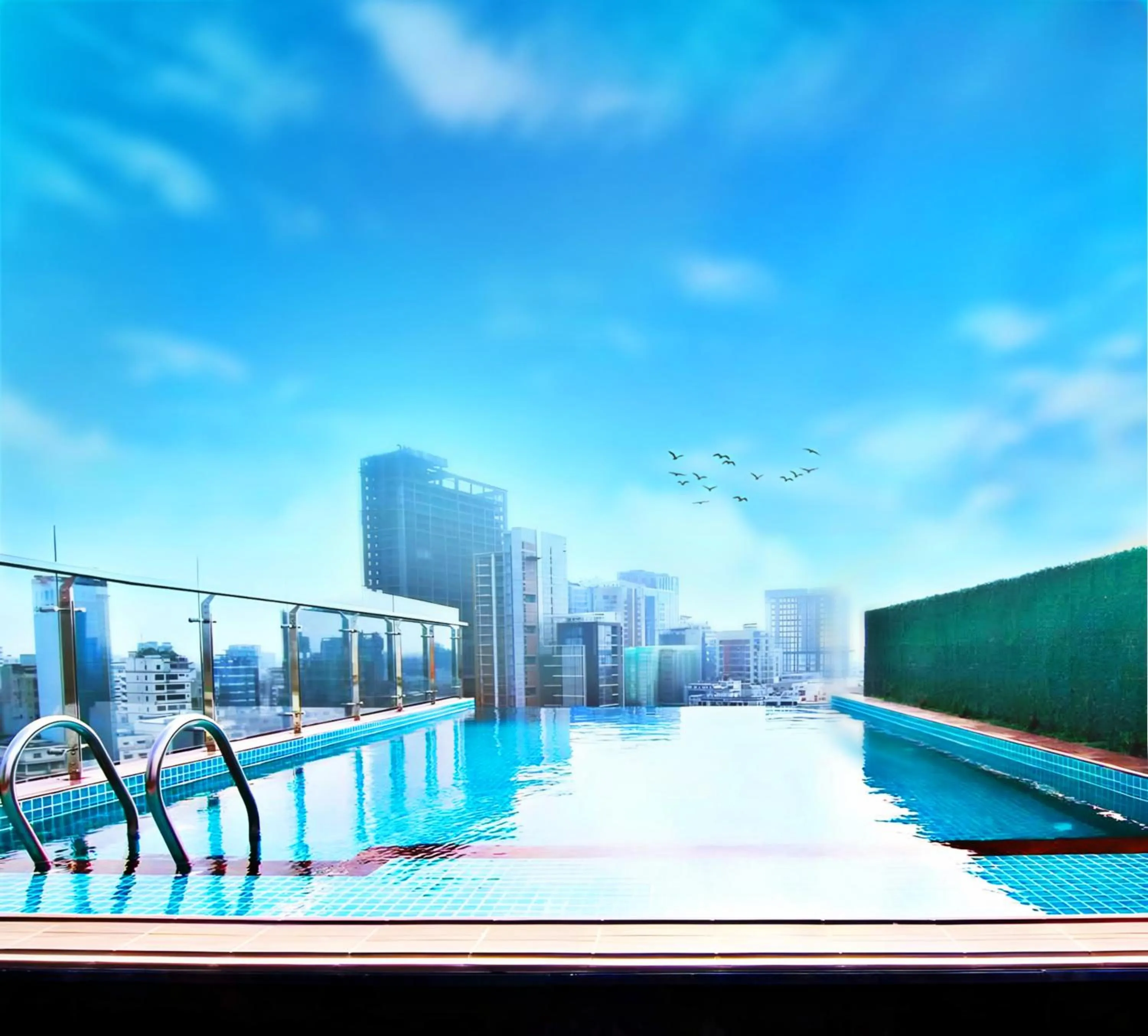 Swimming pool in The Raintree Dhaka - A Luxury collection Hotel