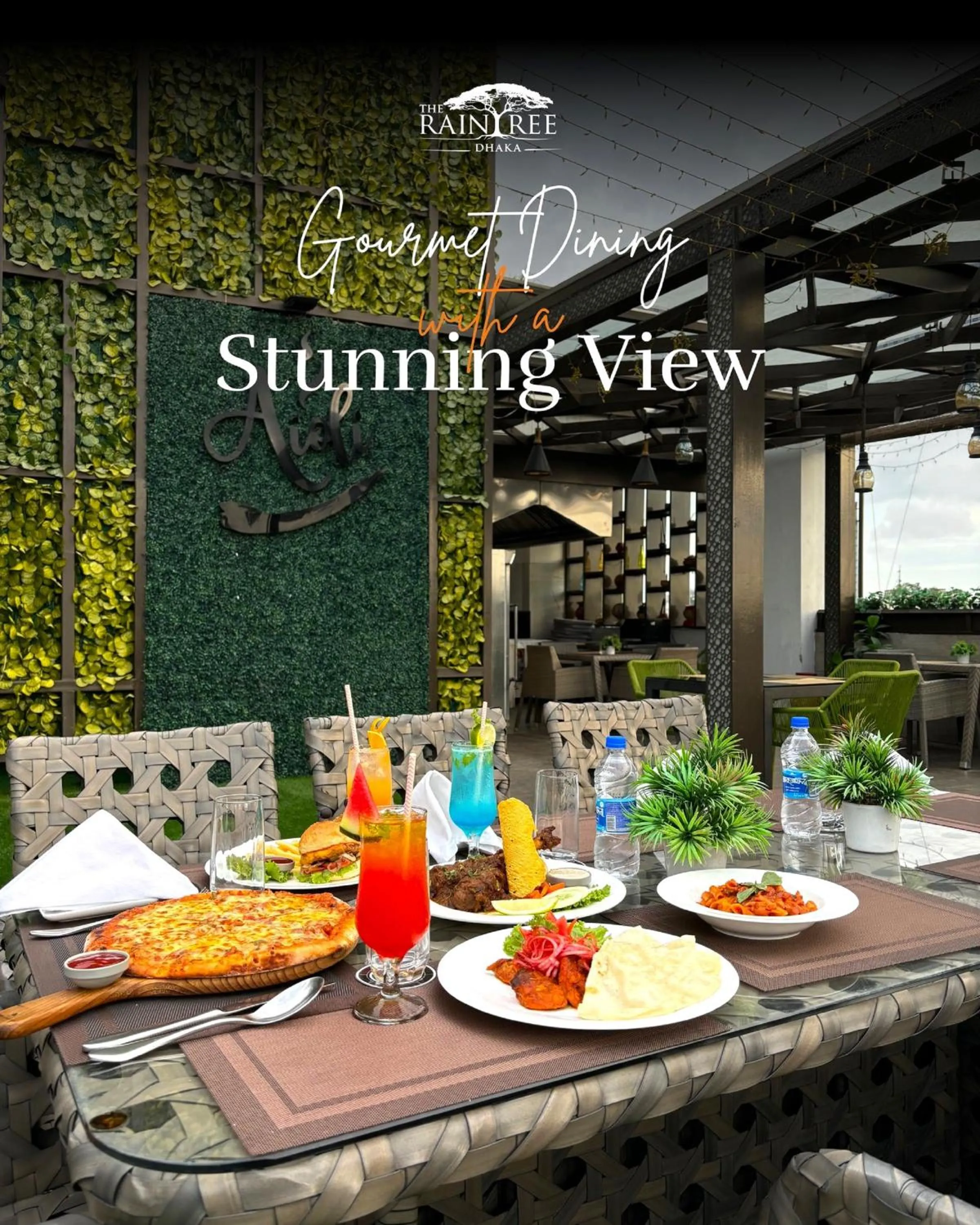 Food and drinks in The Raintree Dhaka - A Luxury collection Hotel