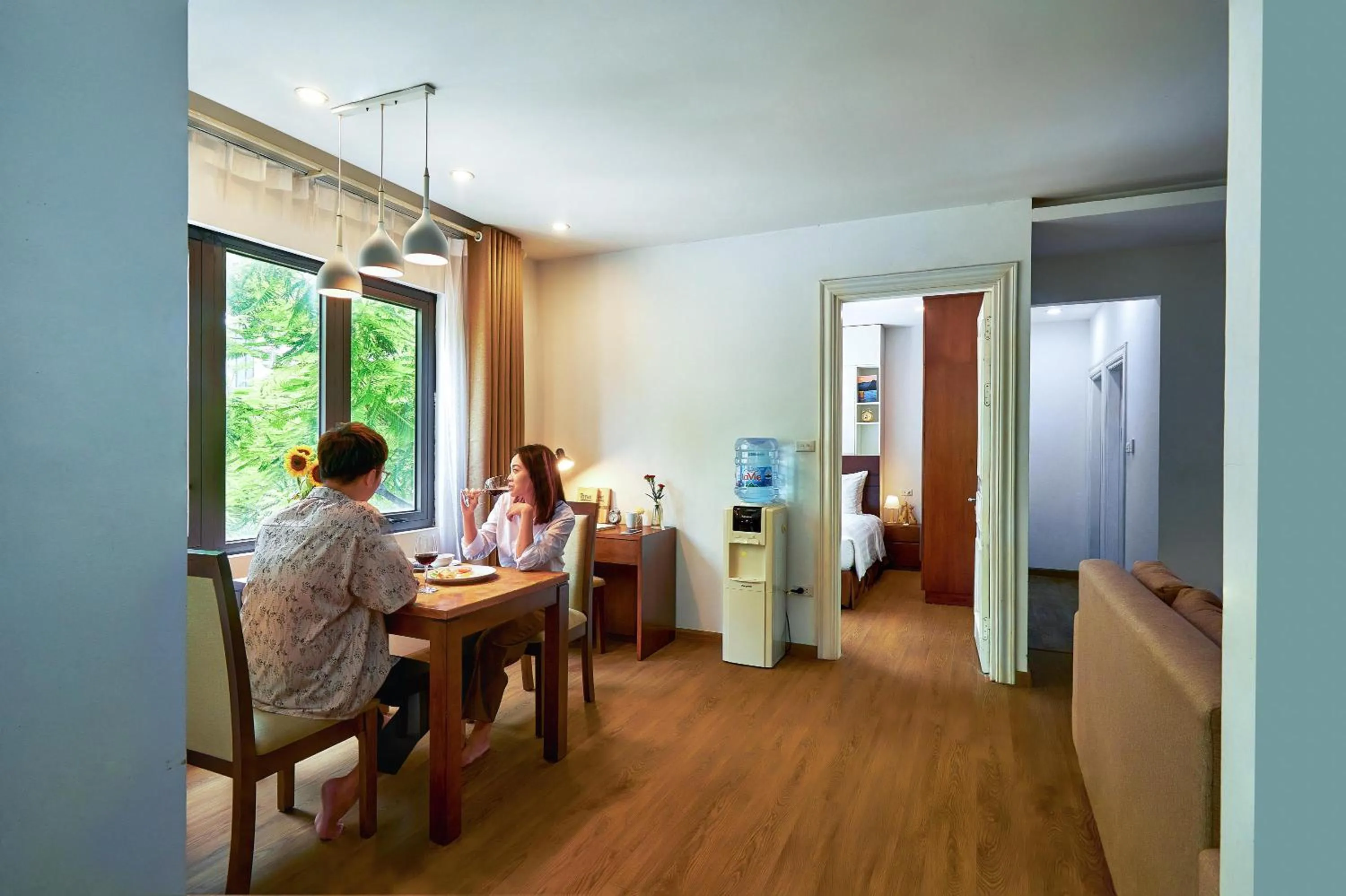 People in The Bloom Classic - An Excellent Blend of Cozy Living and Urban Relaxation