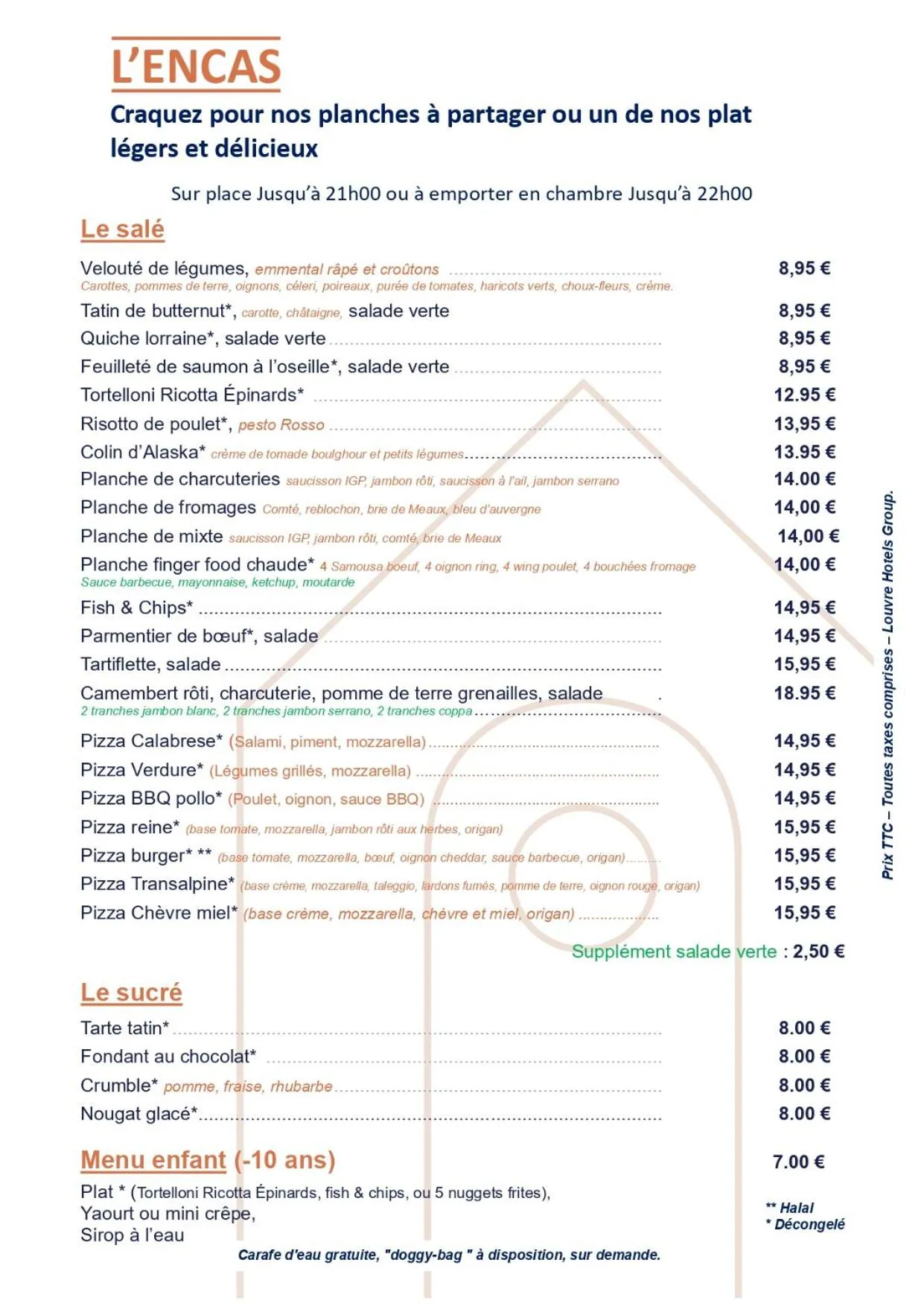 Restaurant/places to eat in Campanile Montargis - Amilly