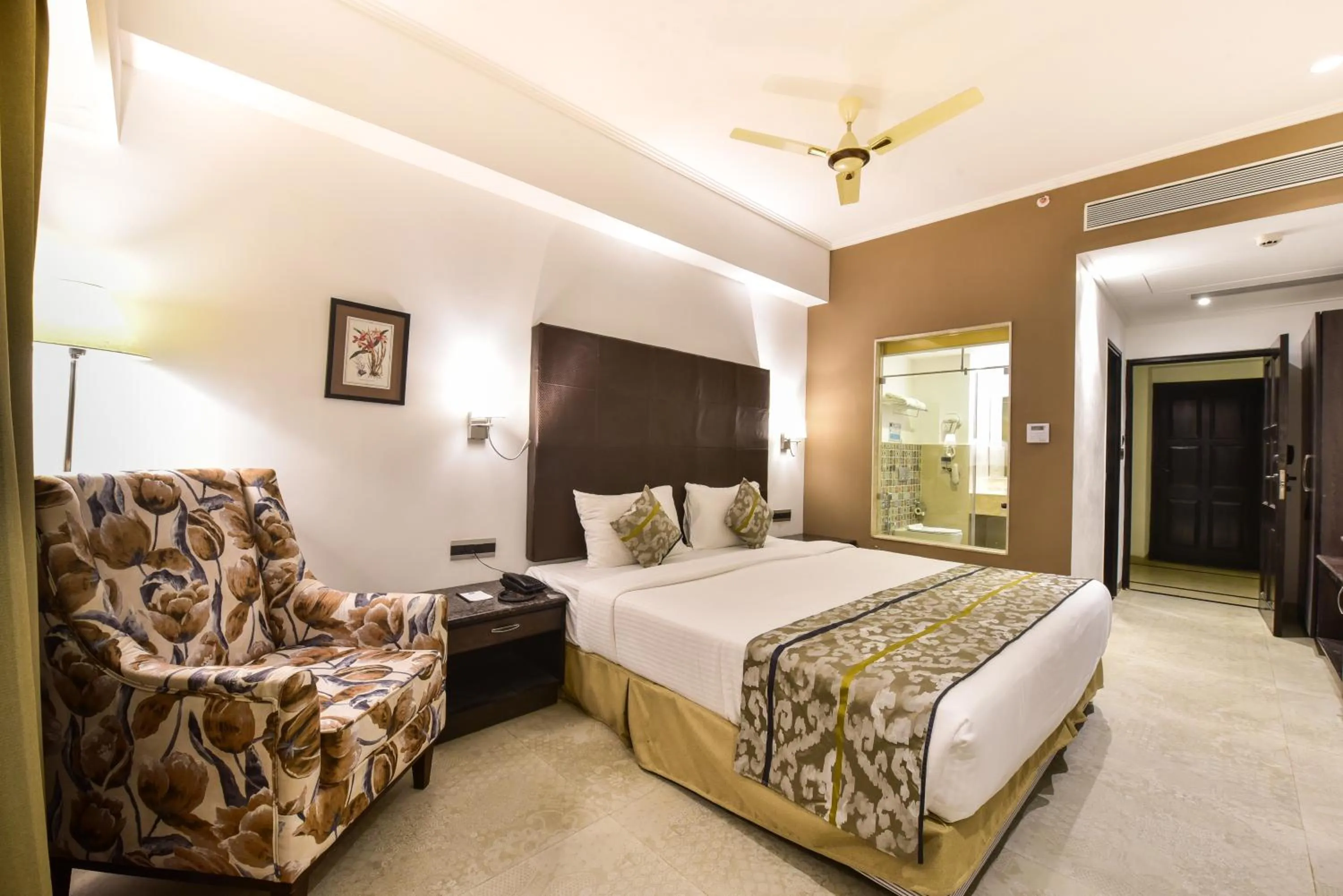 Bed in Silver Sands Serenity Resort, Candolim