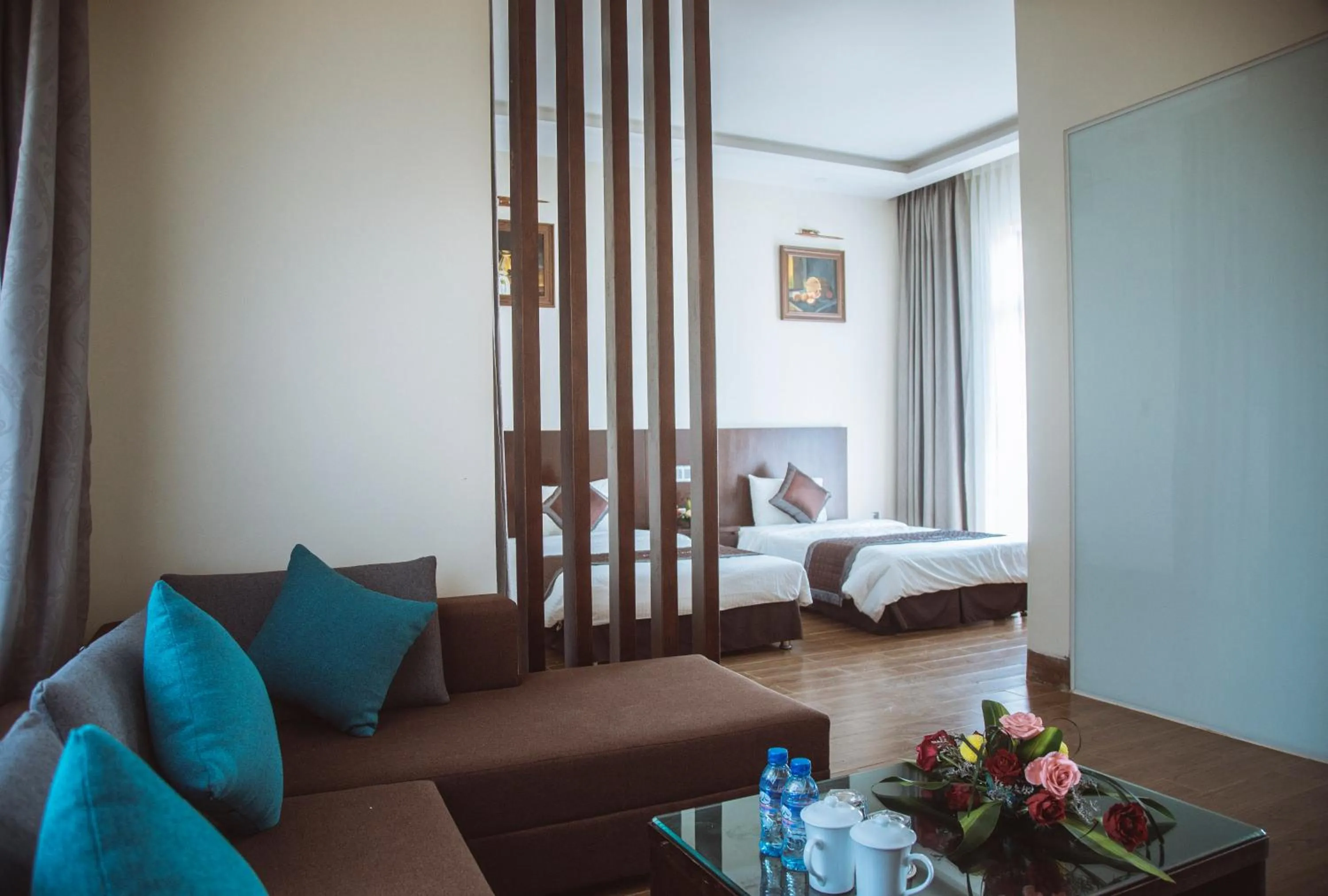 Bed in Thao Nguyen Hotel & Resort Moc Chau