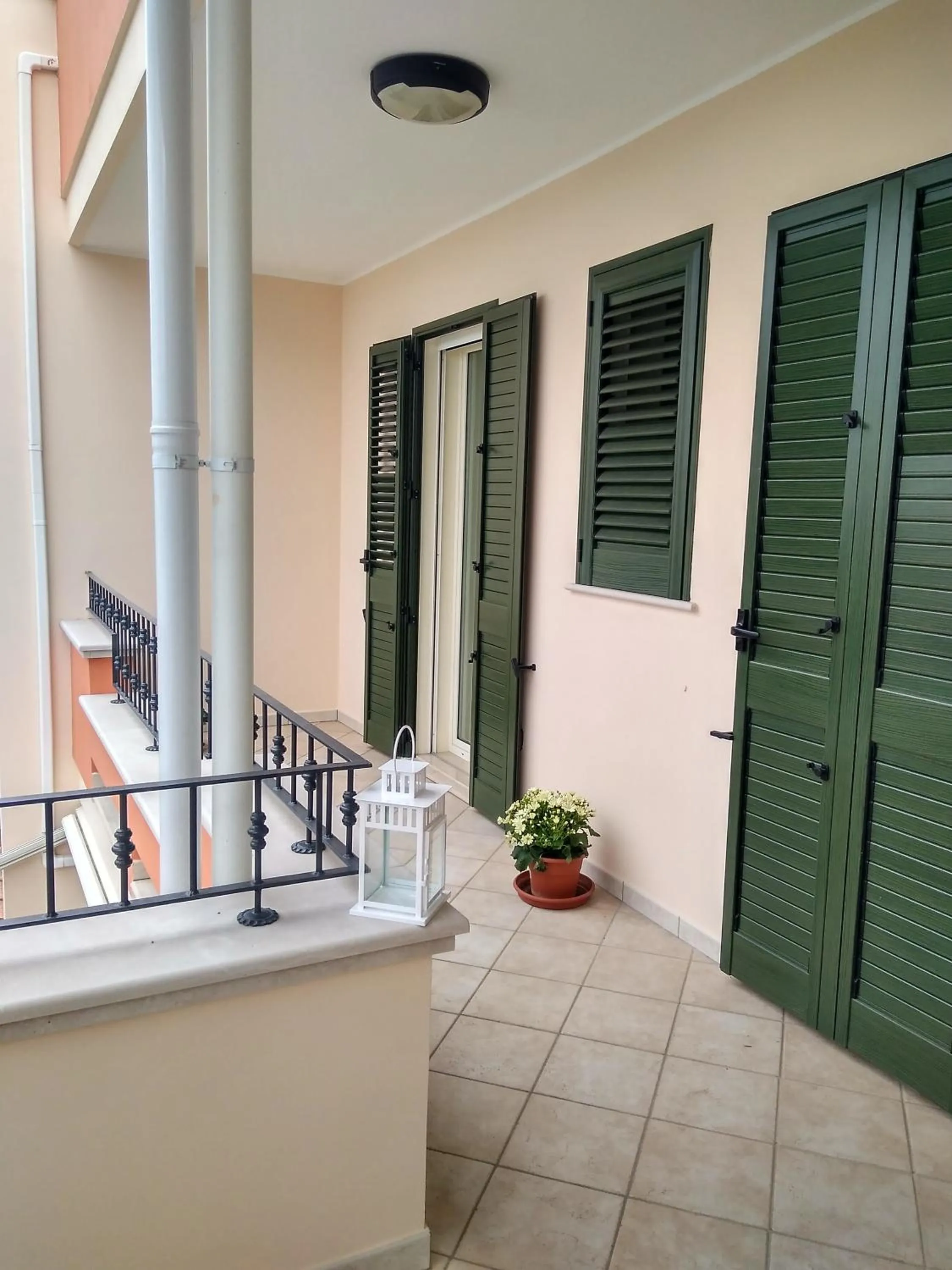 Balcony/Terrace in B&B Il Papavero Rosso