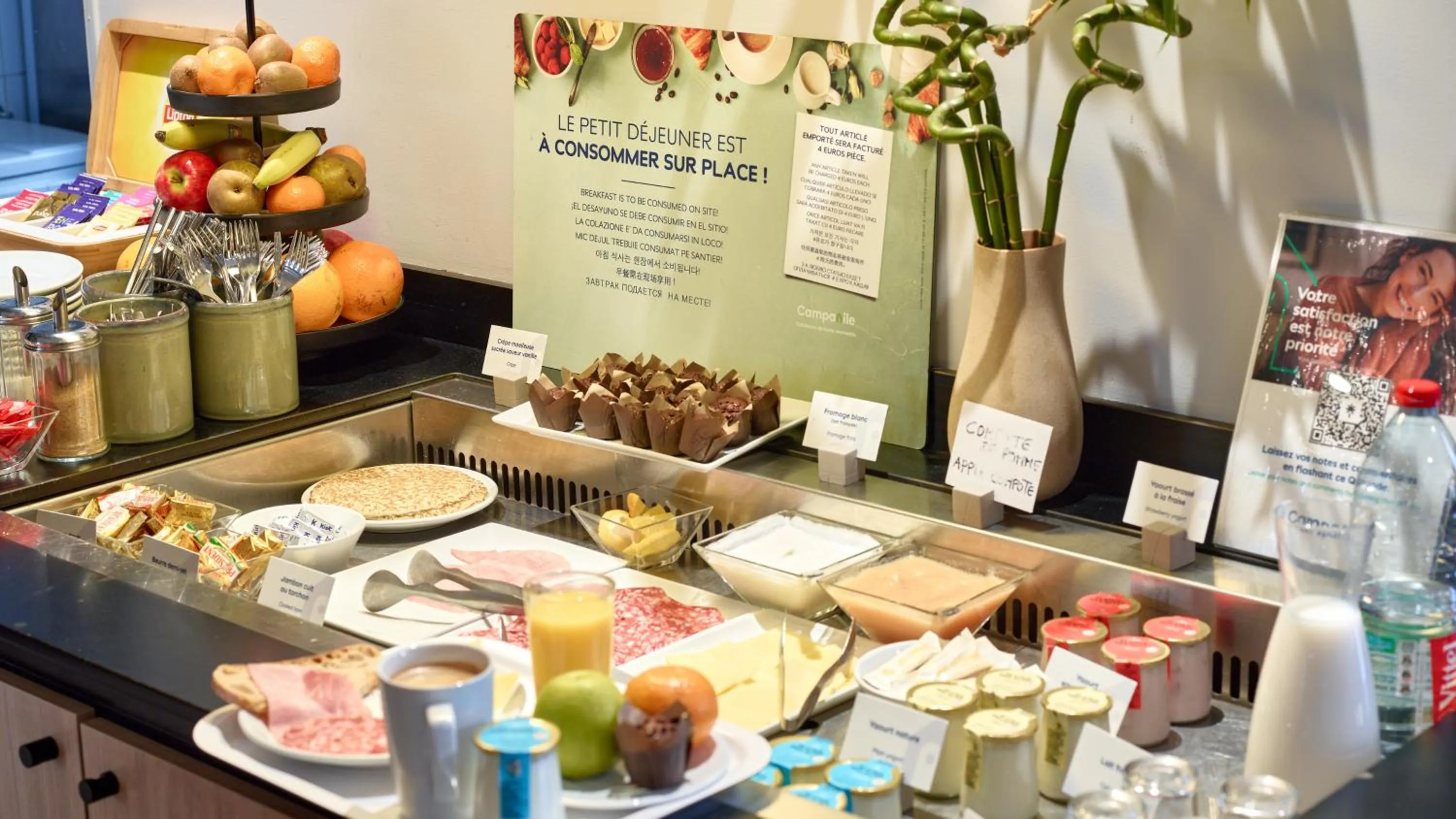 Breakfast in Campanile PRIME - Paris Ouest Boulogne