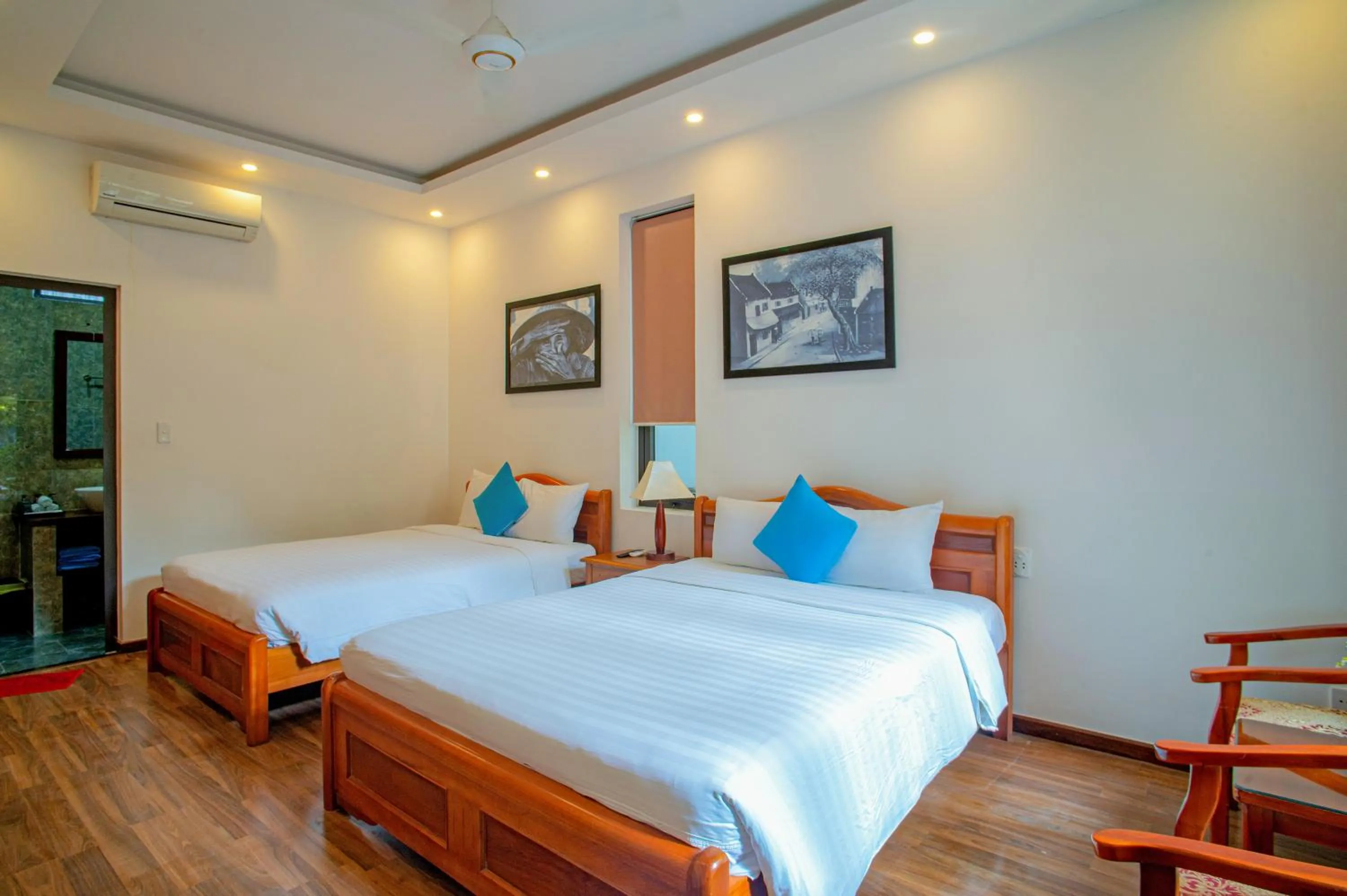 Bedroom, Bed in An Bang Beach Dolphin Homestay