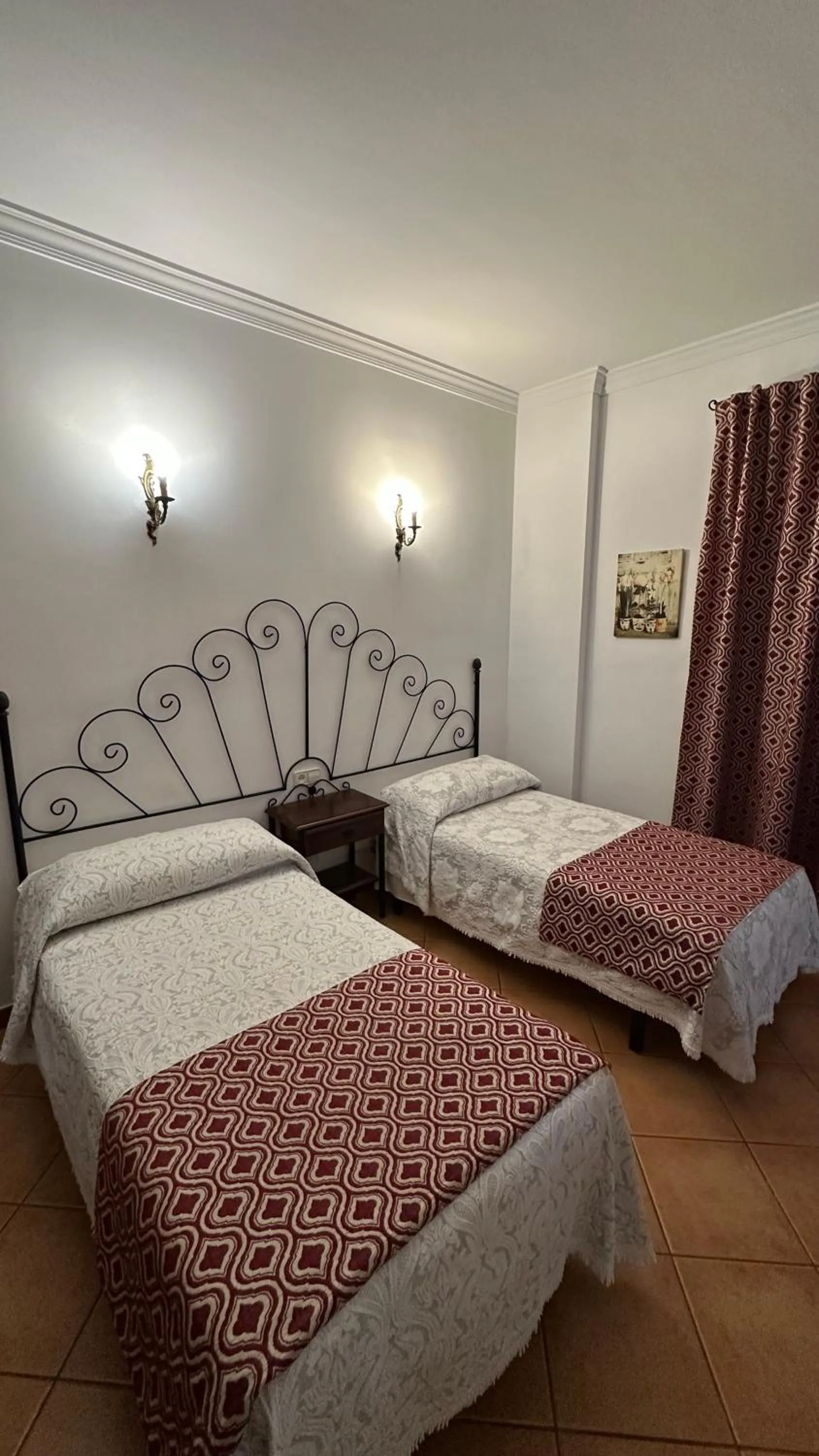 Bed in Posada Ana Ponce