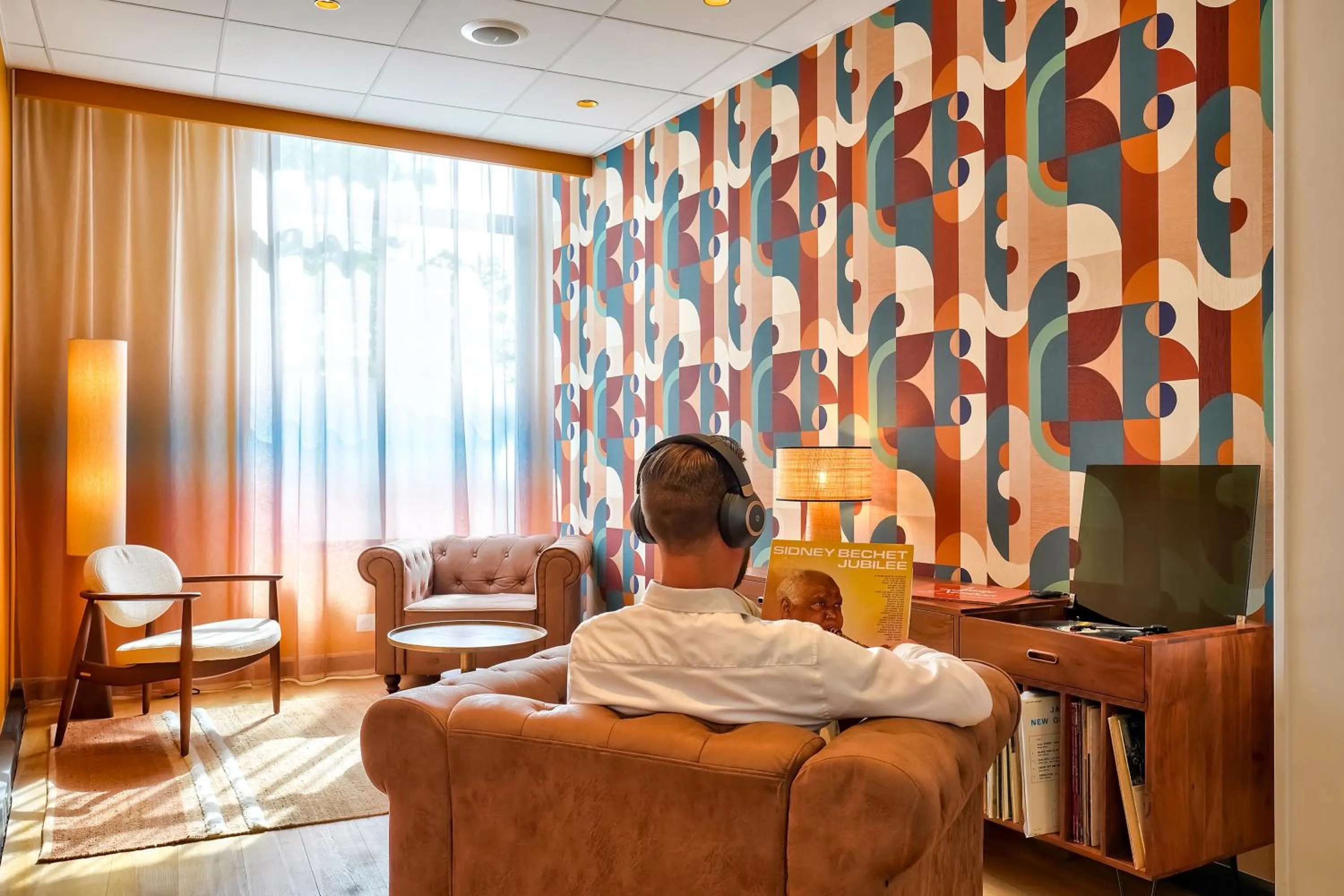 Communal lounge/ TV room in Kyriad - Créteil - Bonneuil-sur-Marne