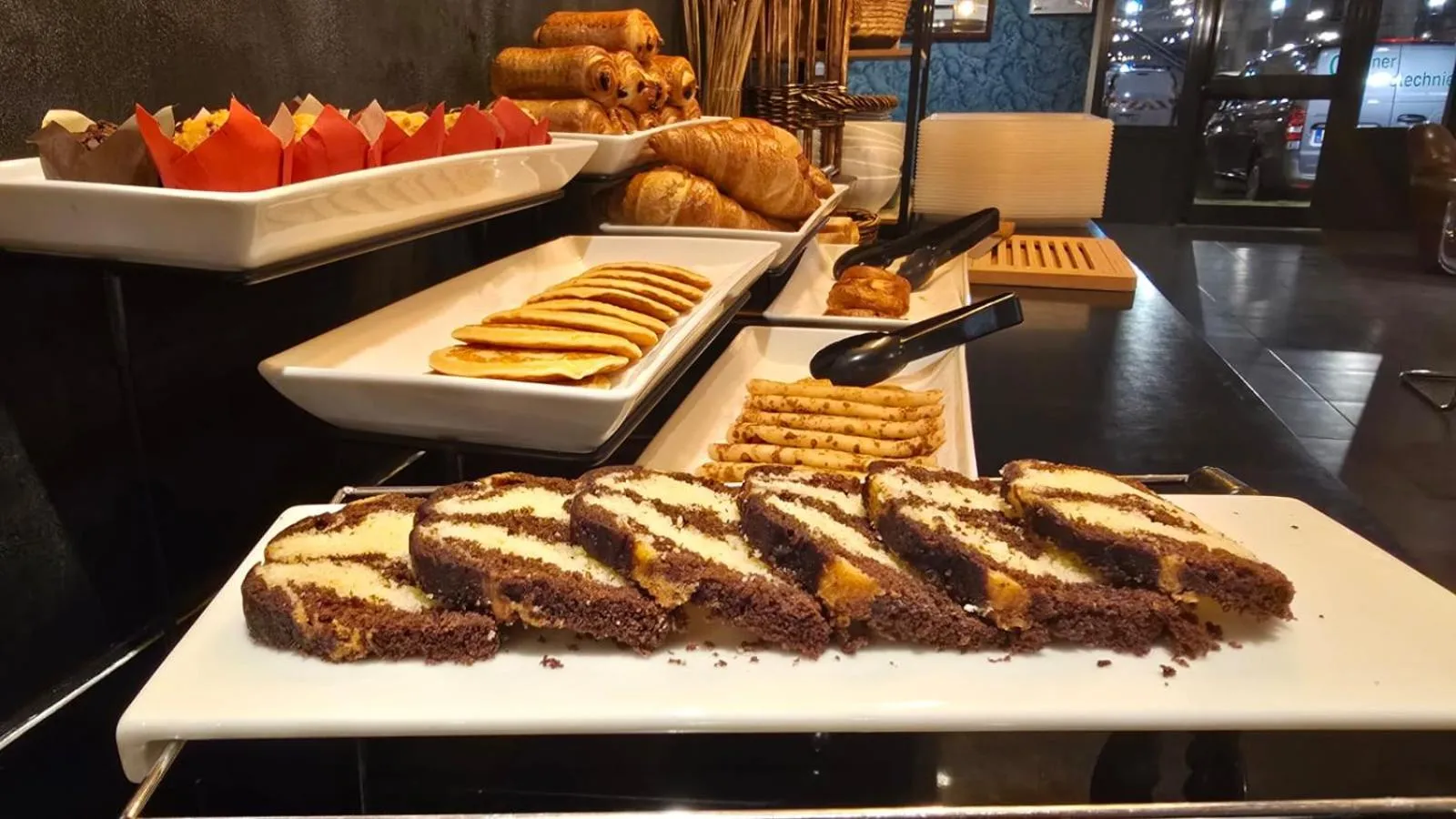 Buffet breakfast in Kyriad Fontenay - Trésigny