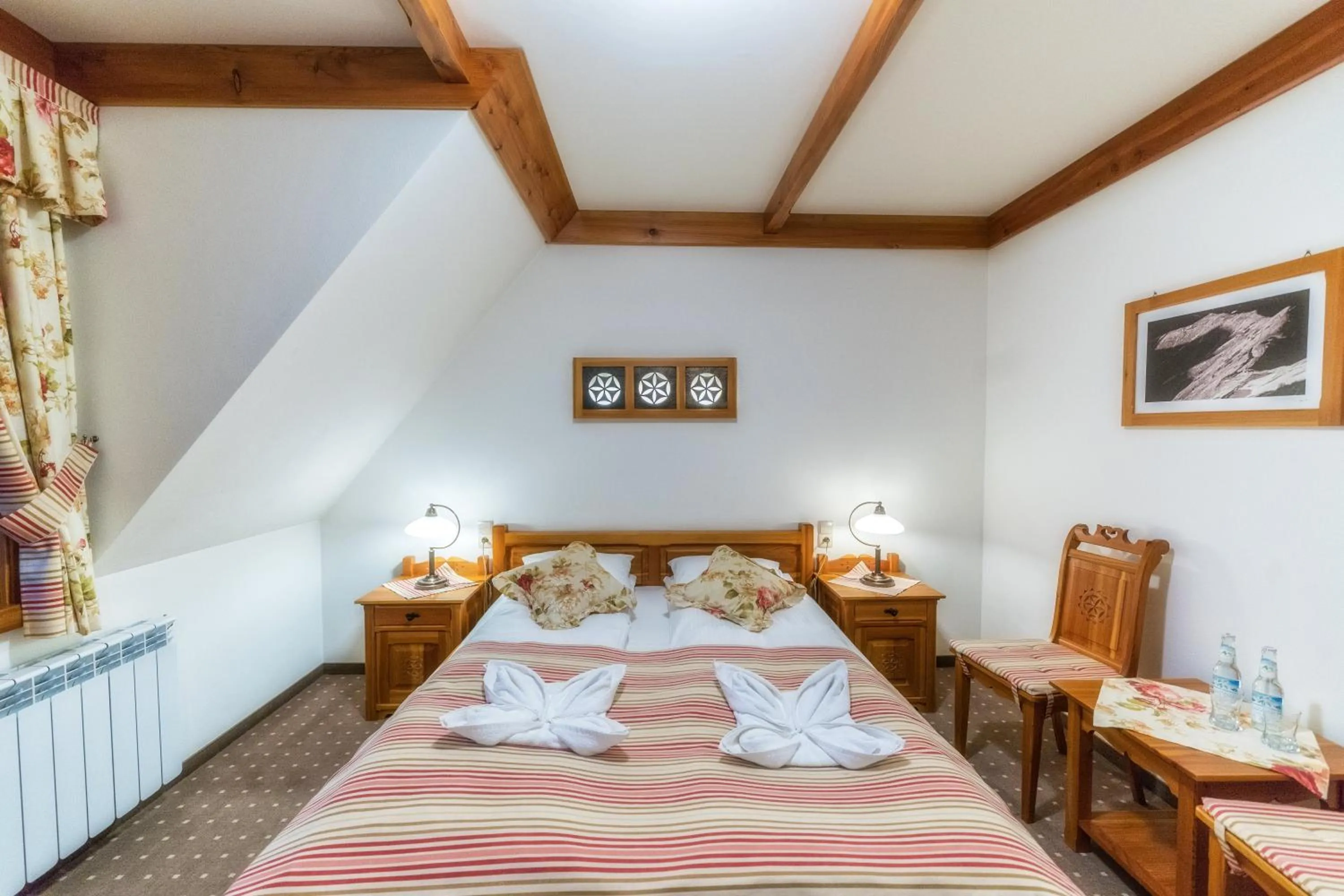 Photo of the whole room, Bed in Willa Pod Miedzą 200 m do Term