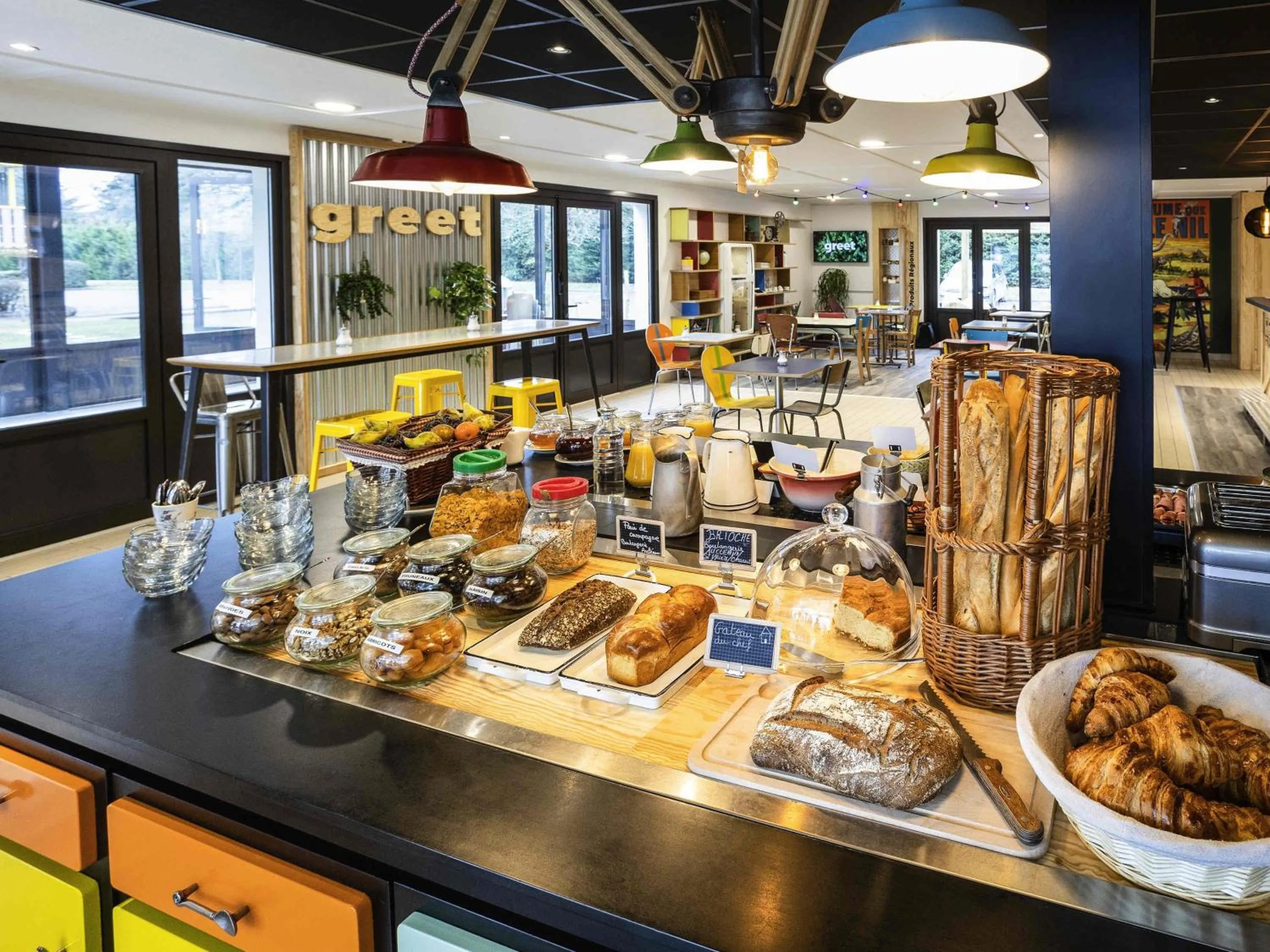 Breakfast in greet hôtel Angoulême