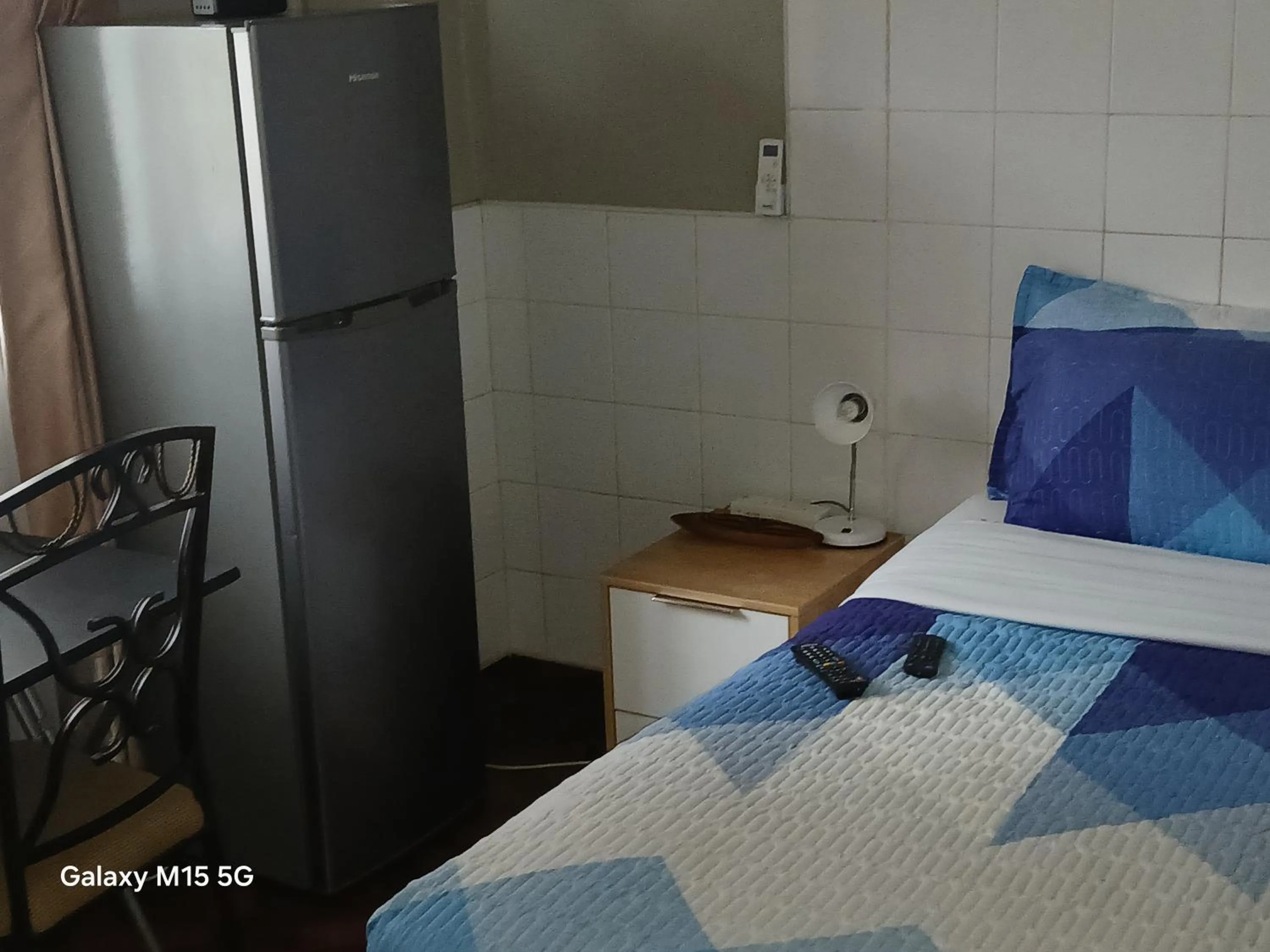 Bed in Furnished self-catering guest wing