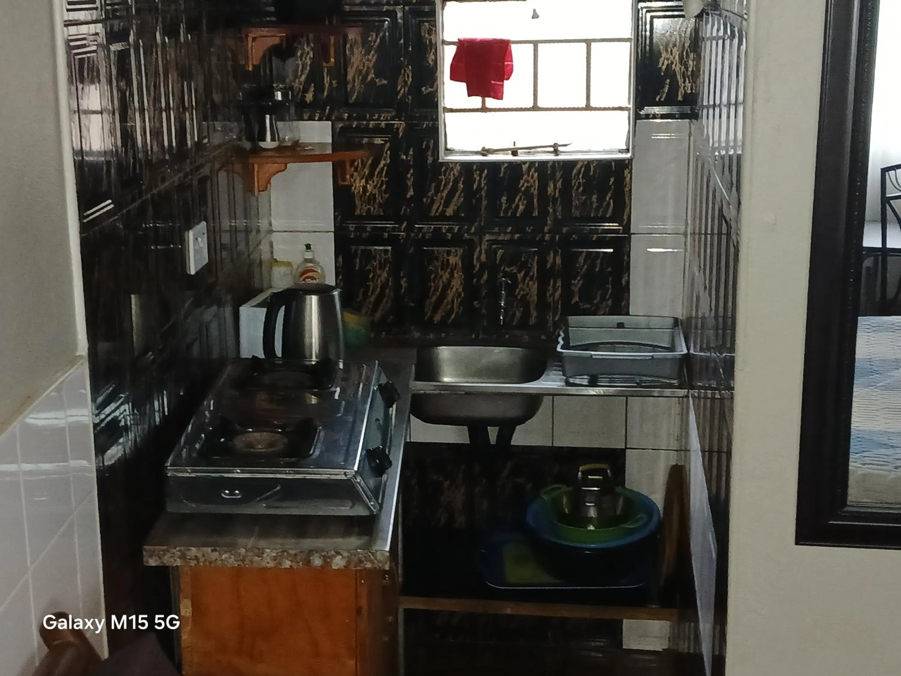 Furnished self-catering guest wing