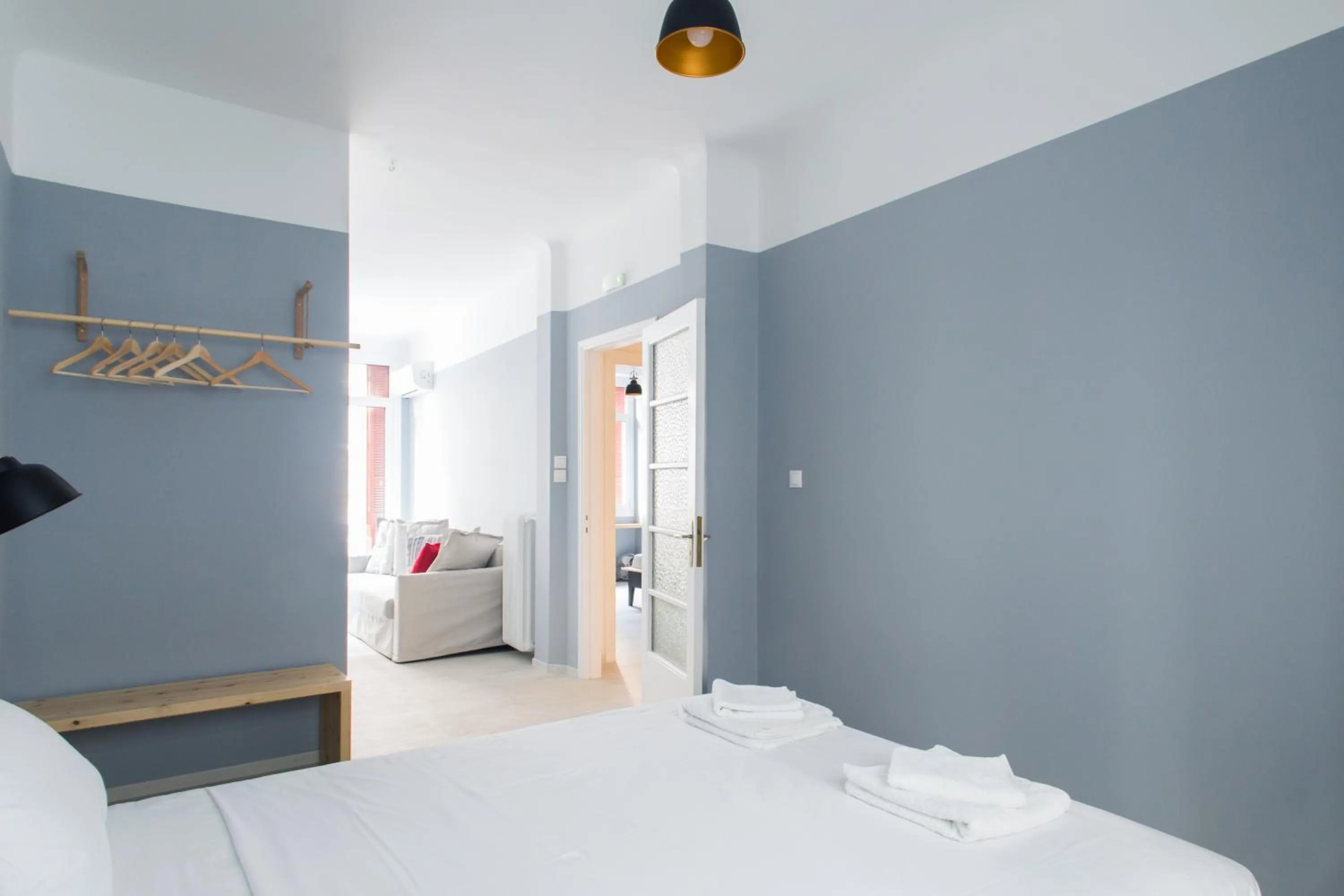 Bedroom, Bed in Karitsi Place