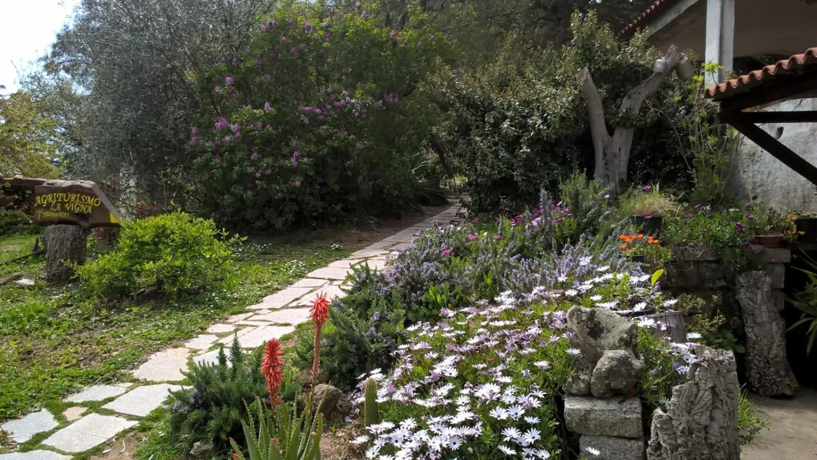 Garden in Agriturismo La Vigna