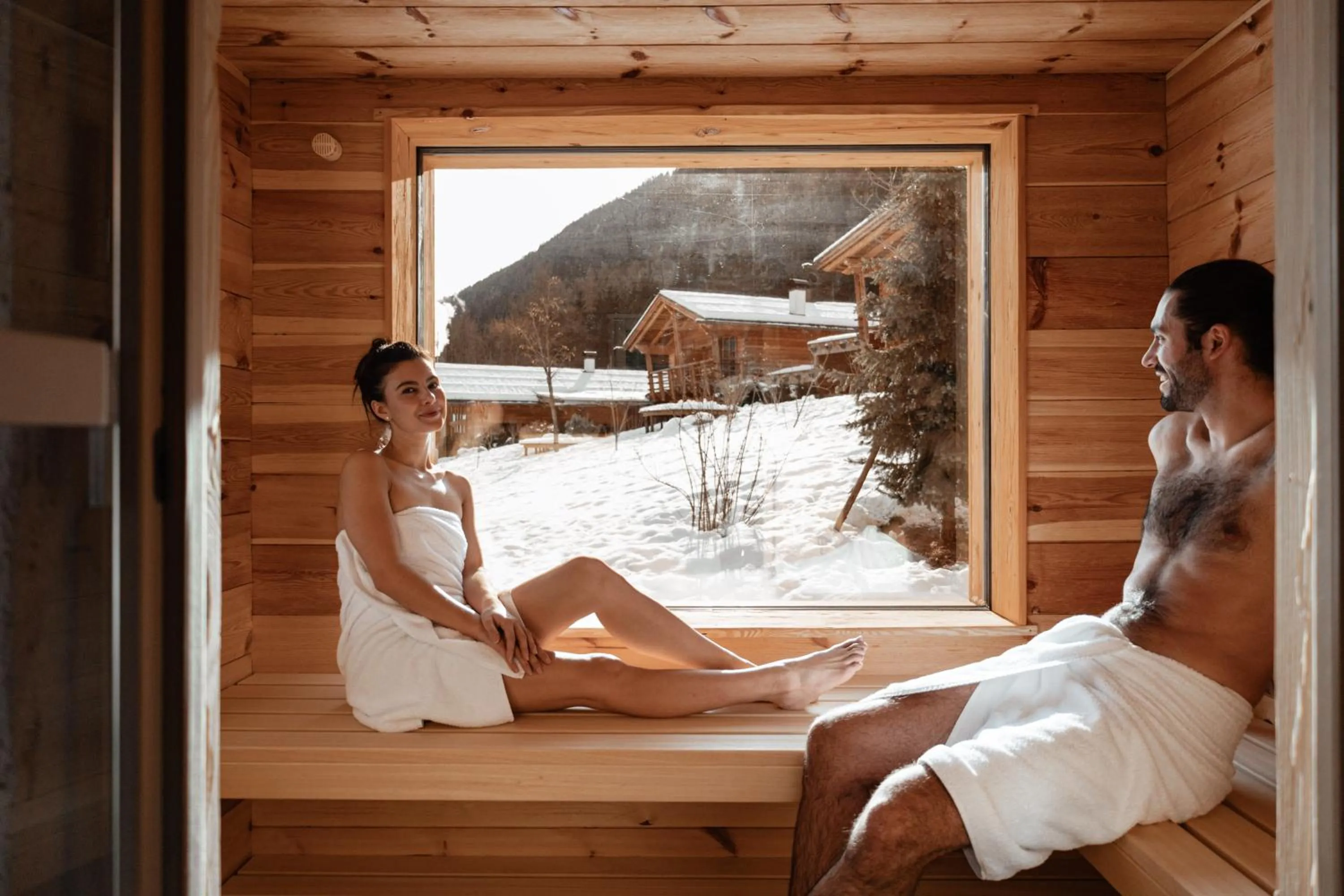 Hot Tub in Valsegg Chalets Südtirol - luxury and private hideaway