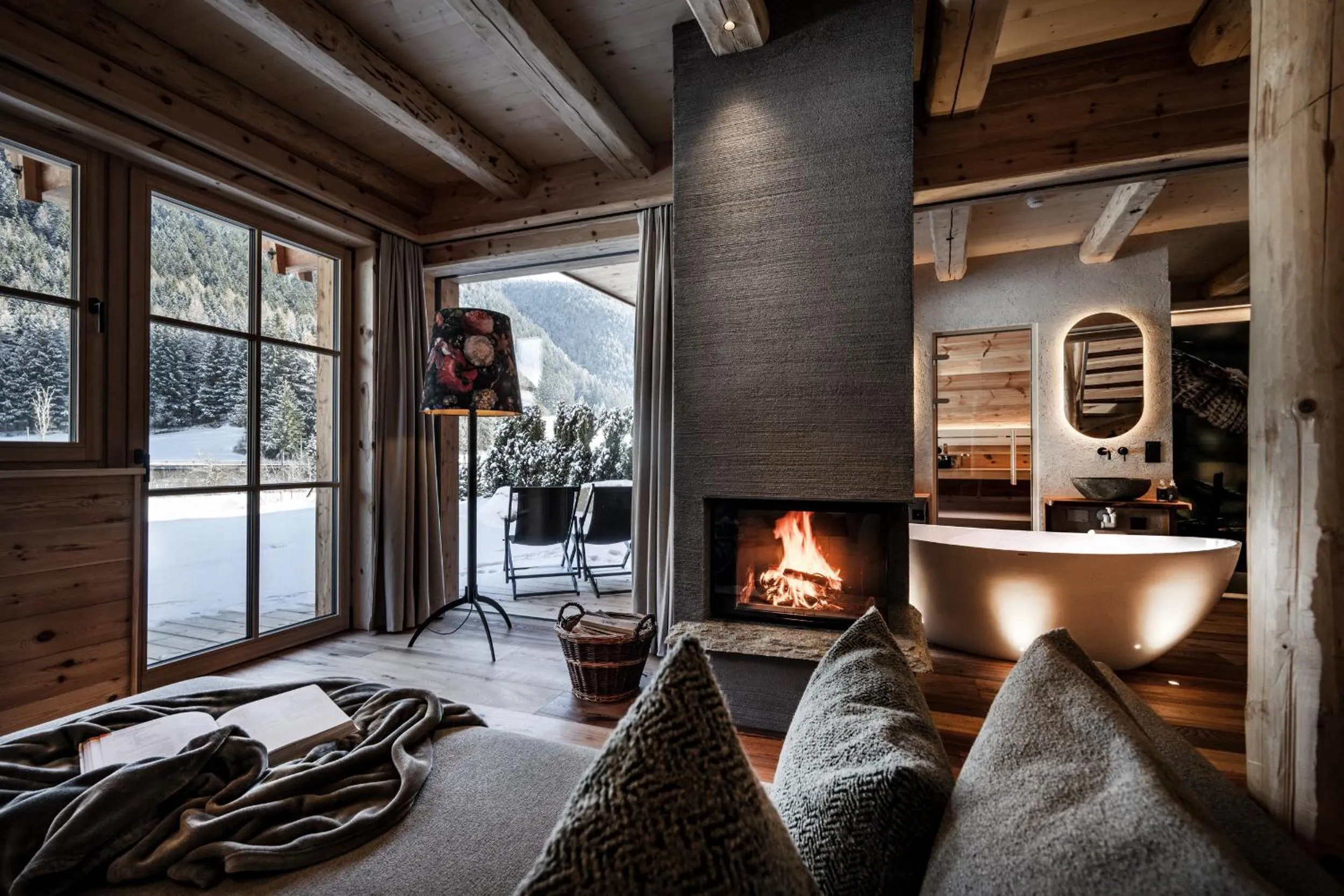 Property building in Valsegg Chalets Südtirol - luxury and private hideaway