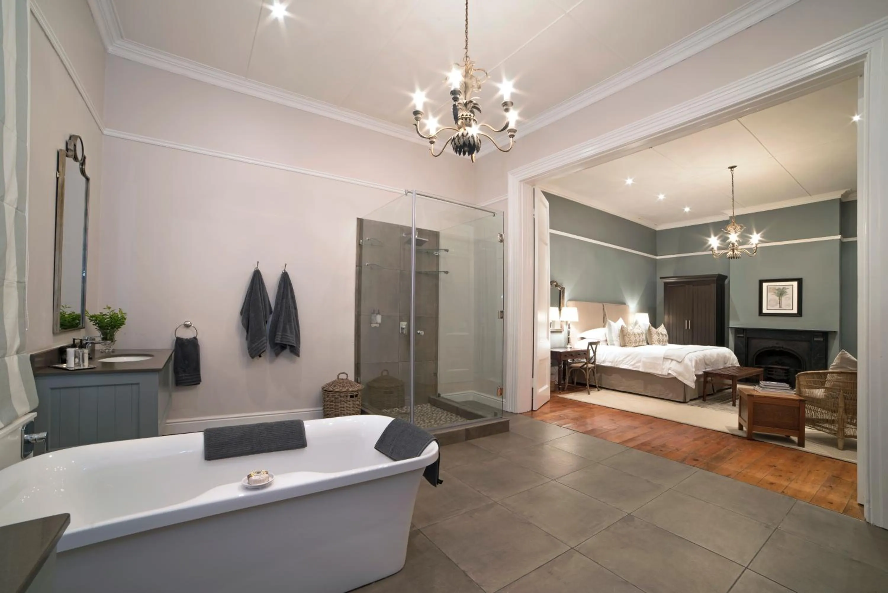 Shower, Bed in The Milner by The Oyster Collection