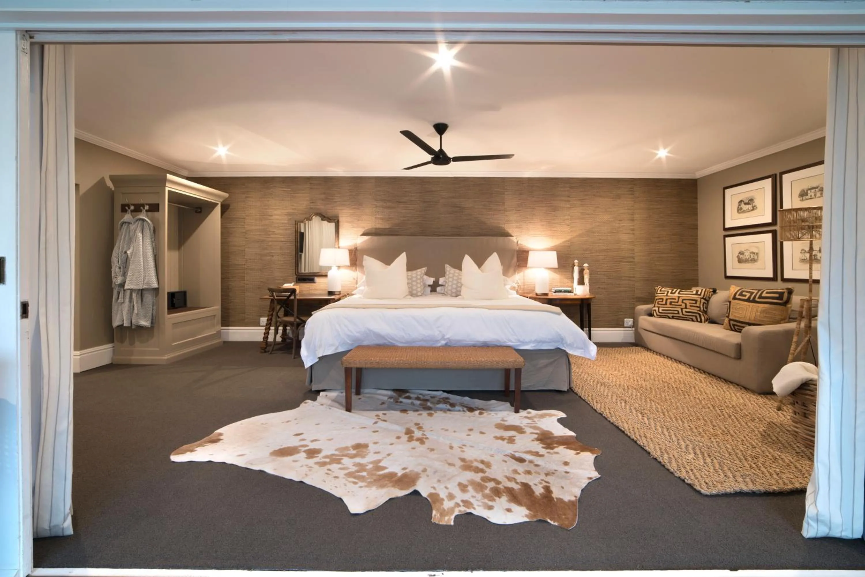 Photo of the whole room, Bed in The Milner by The Oyster Collection