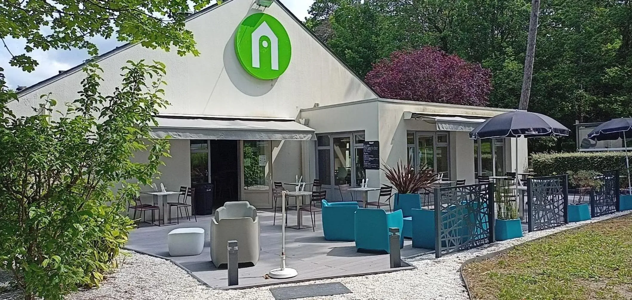 Balcony/Terrace in Campanile Tours Sud ~ Joué-Les-Tours