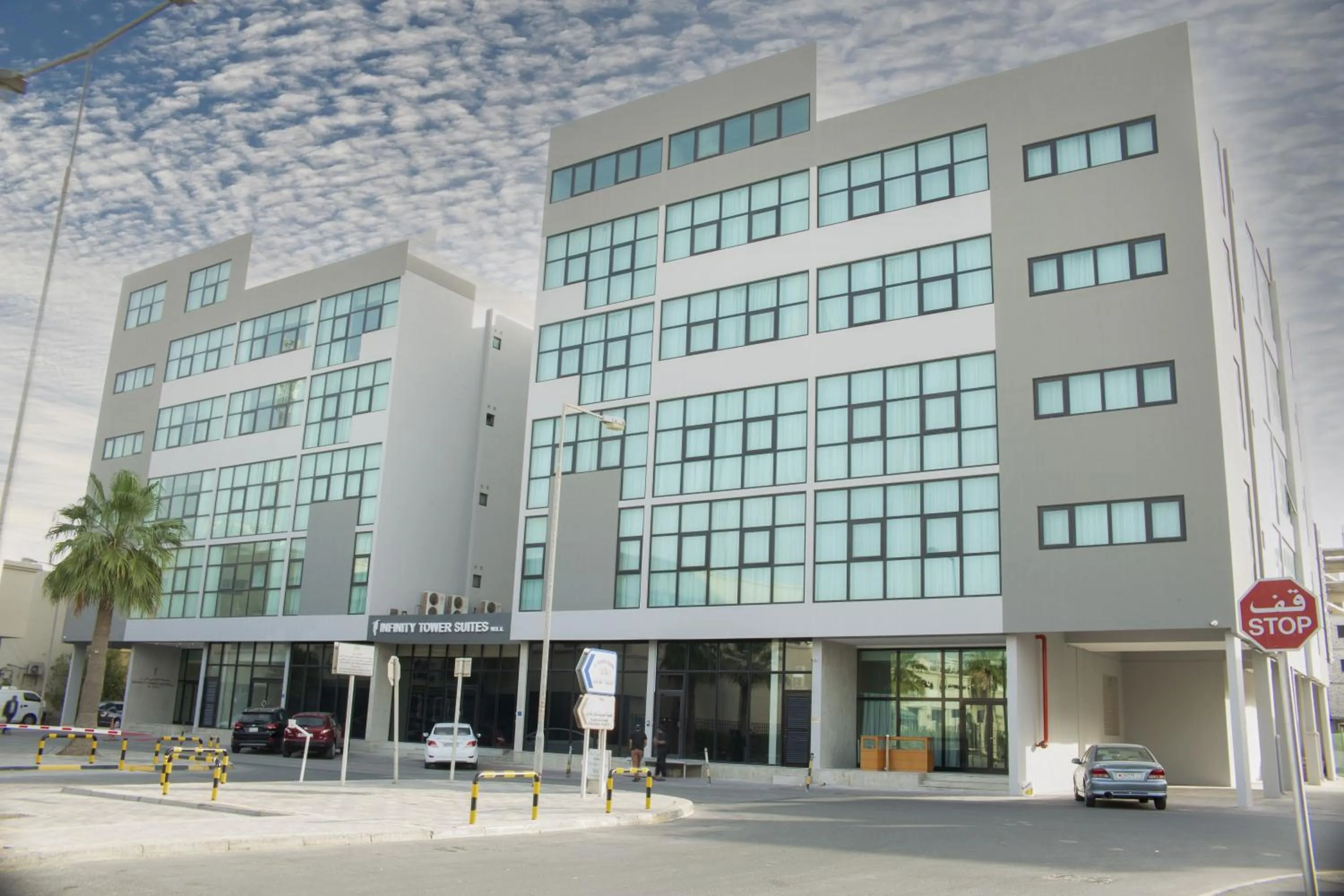 Property building in Infinity Tower Suites WLL