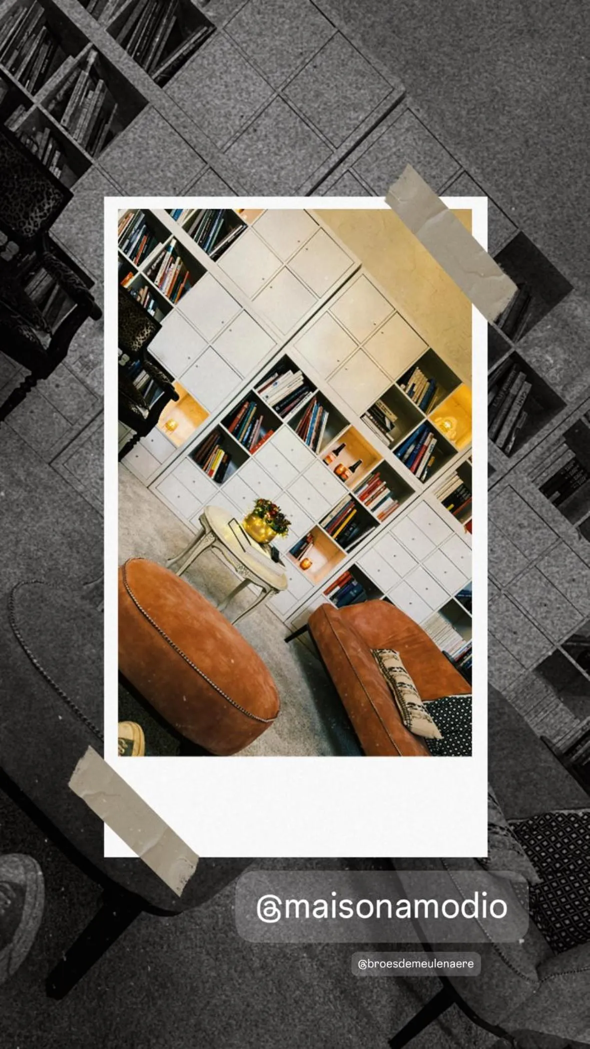 Library in Maison Amodio Boutique B&B adults only