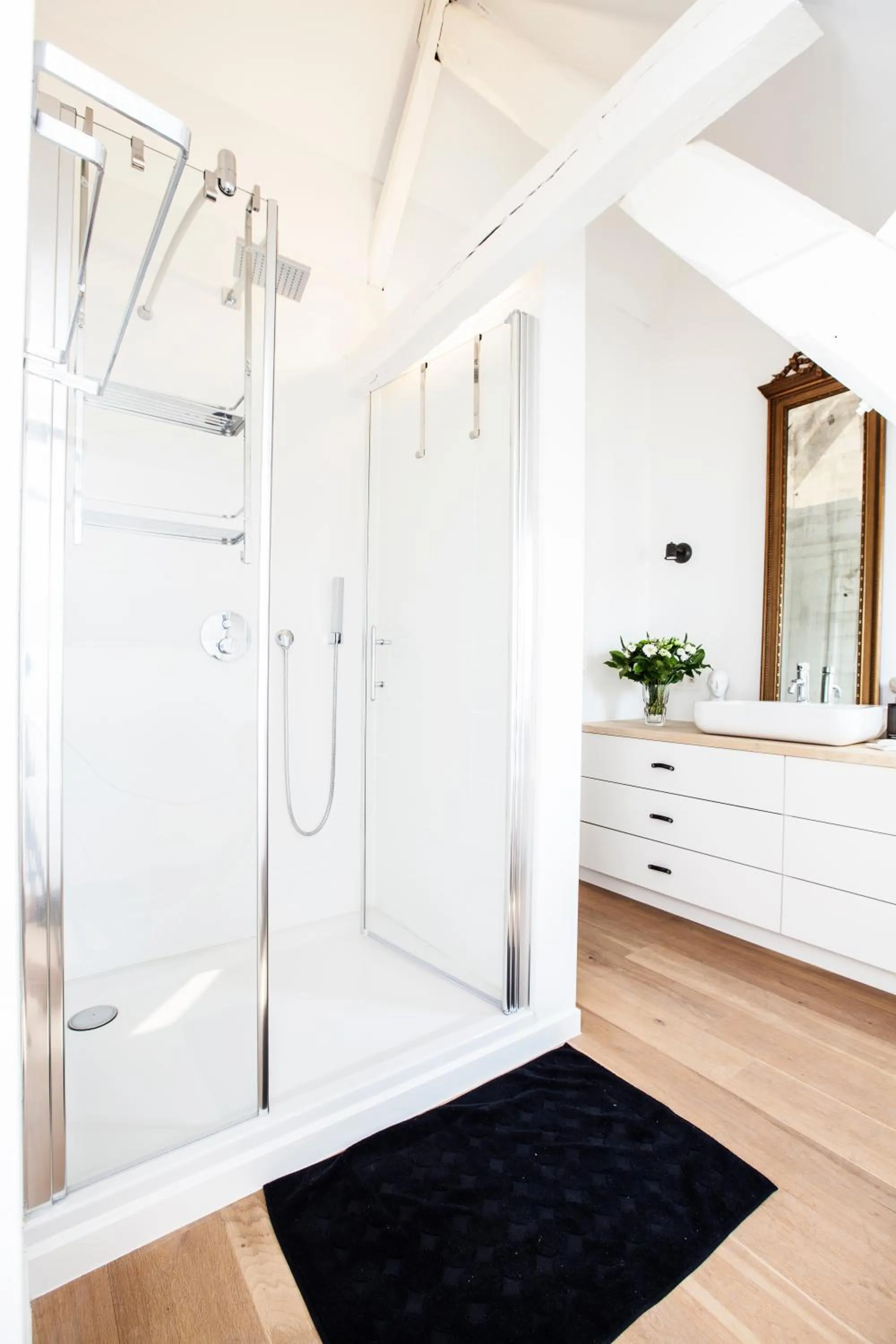 Shower in Maison Amodio Boutique B&B adults only