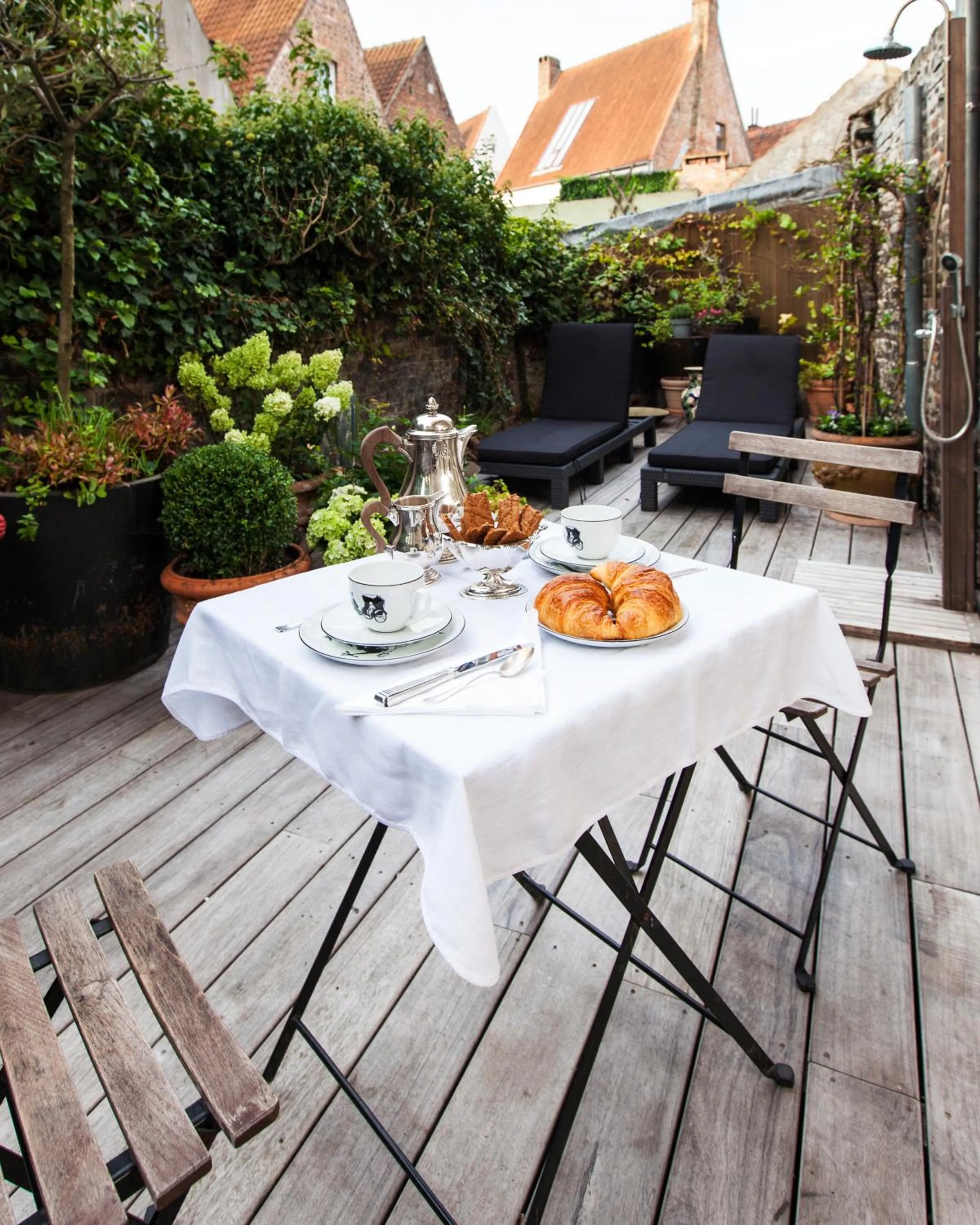 Patio in Maison Amodio Boutique B&B adults only