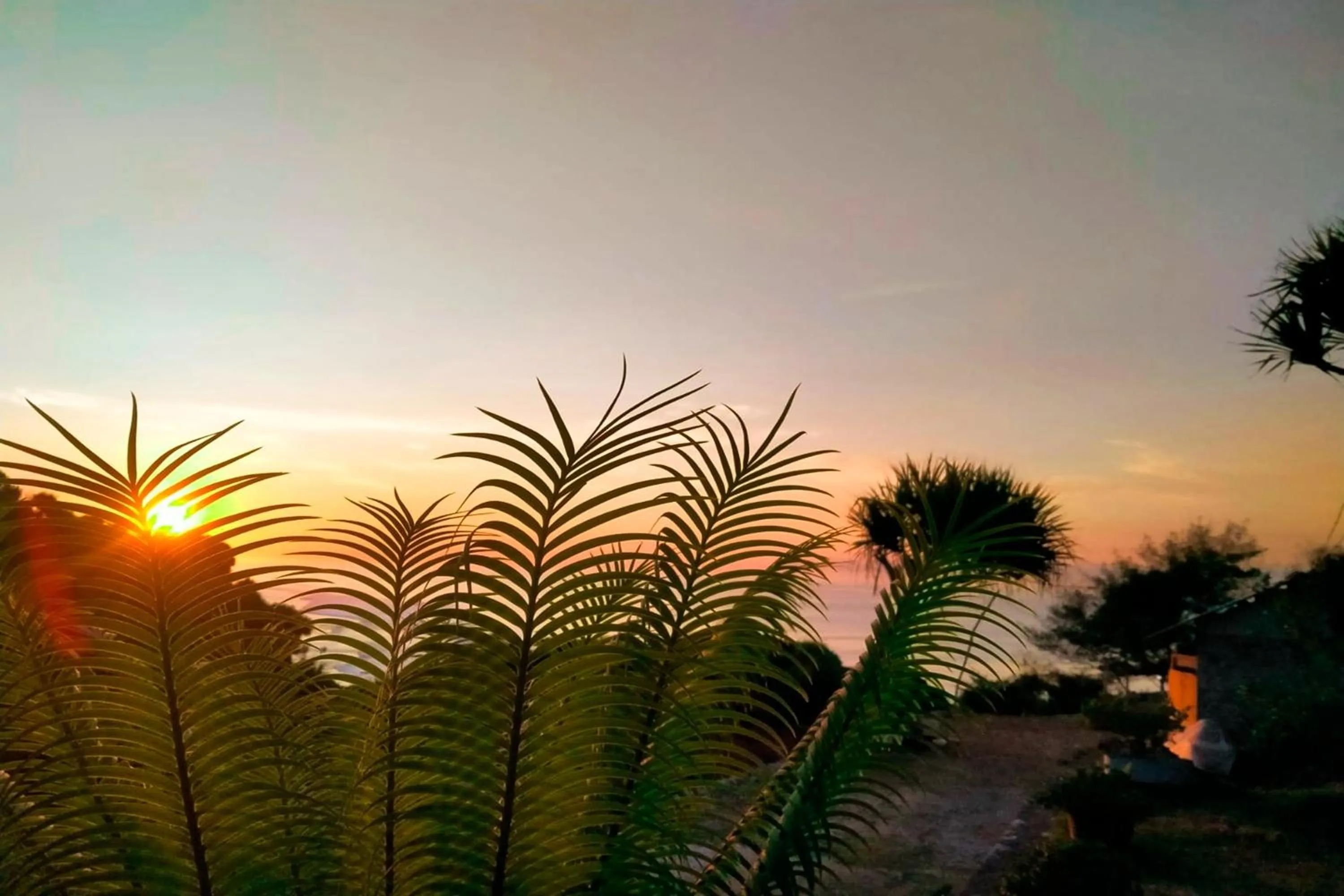 Sunset in Penginapan Barokah