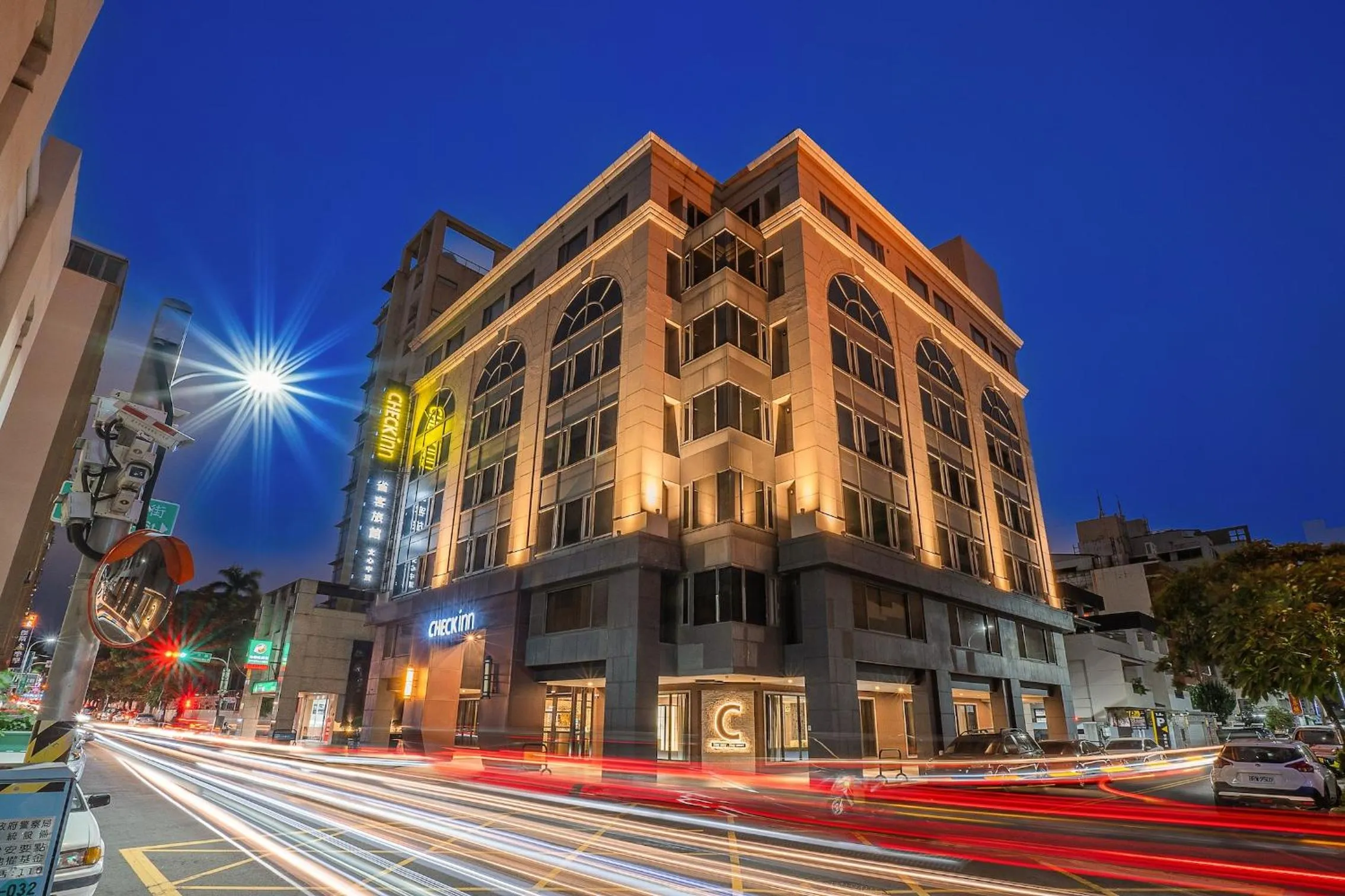 Property building in CHECK inn Taichung Wenxin Zhongqing