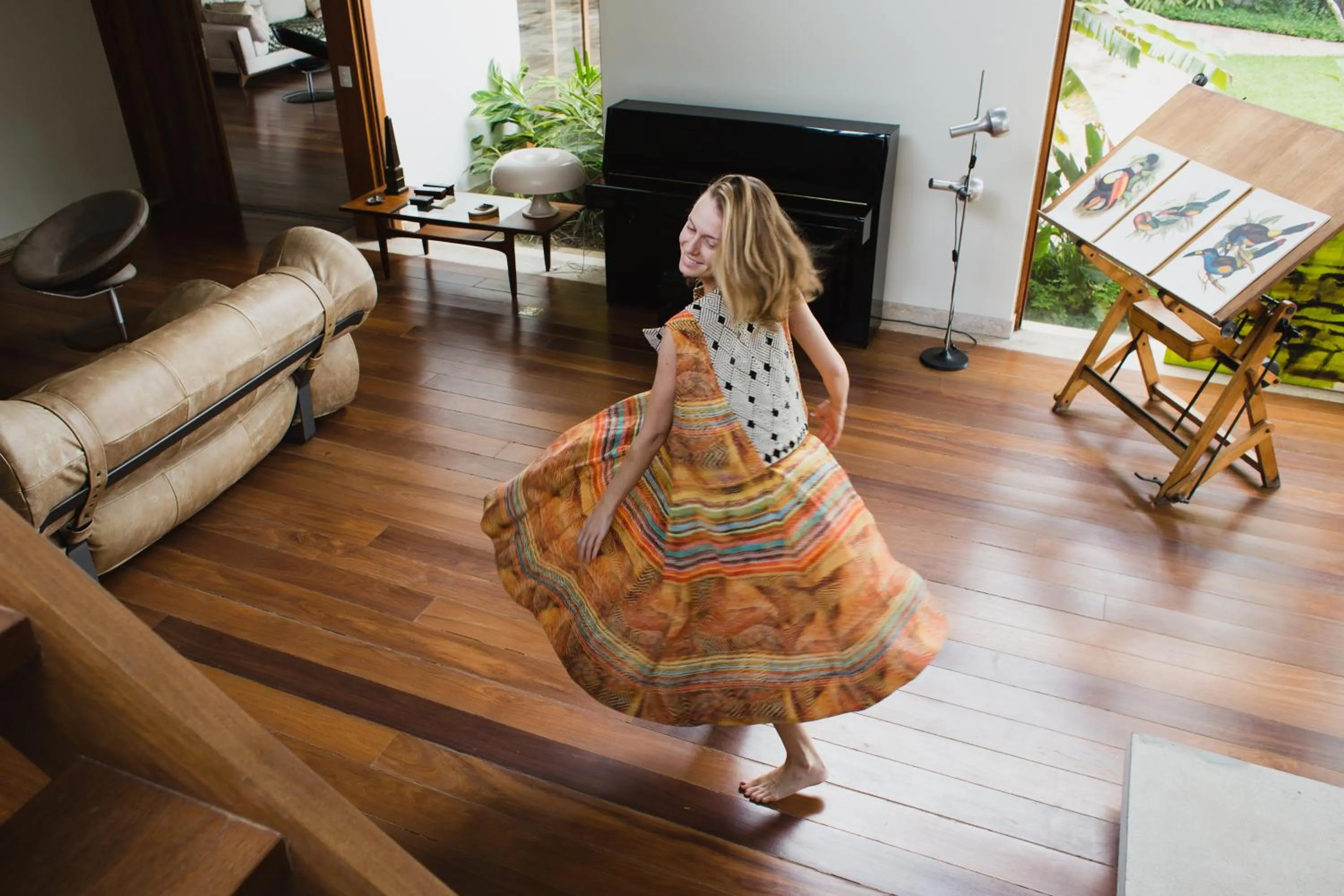 Communal lounge/ TV room in Chez Georges