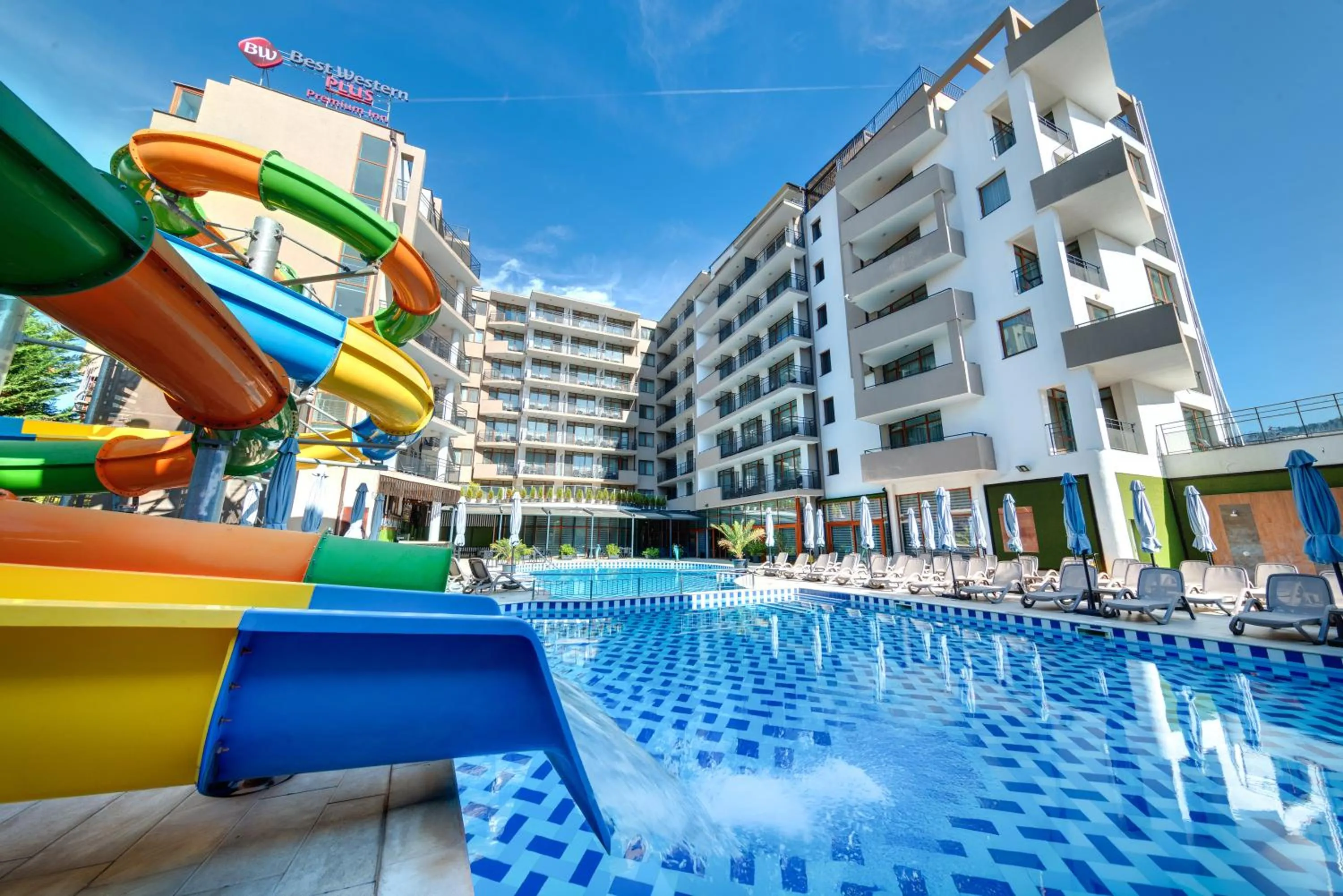 Aqua park in Best Western PLUS Premium Inn