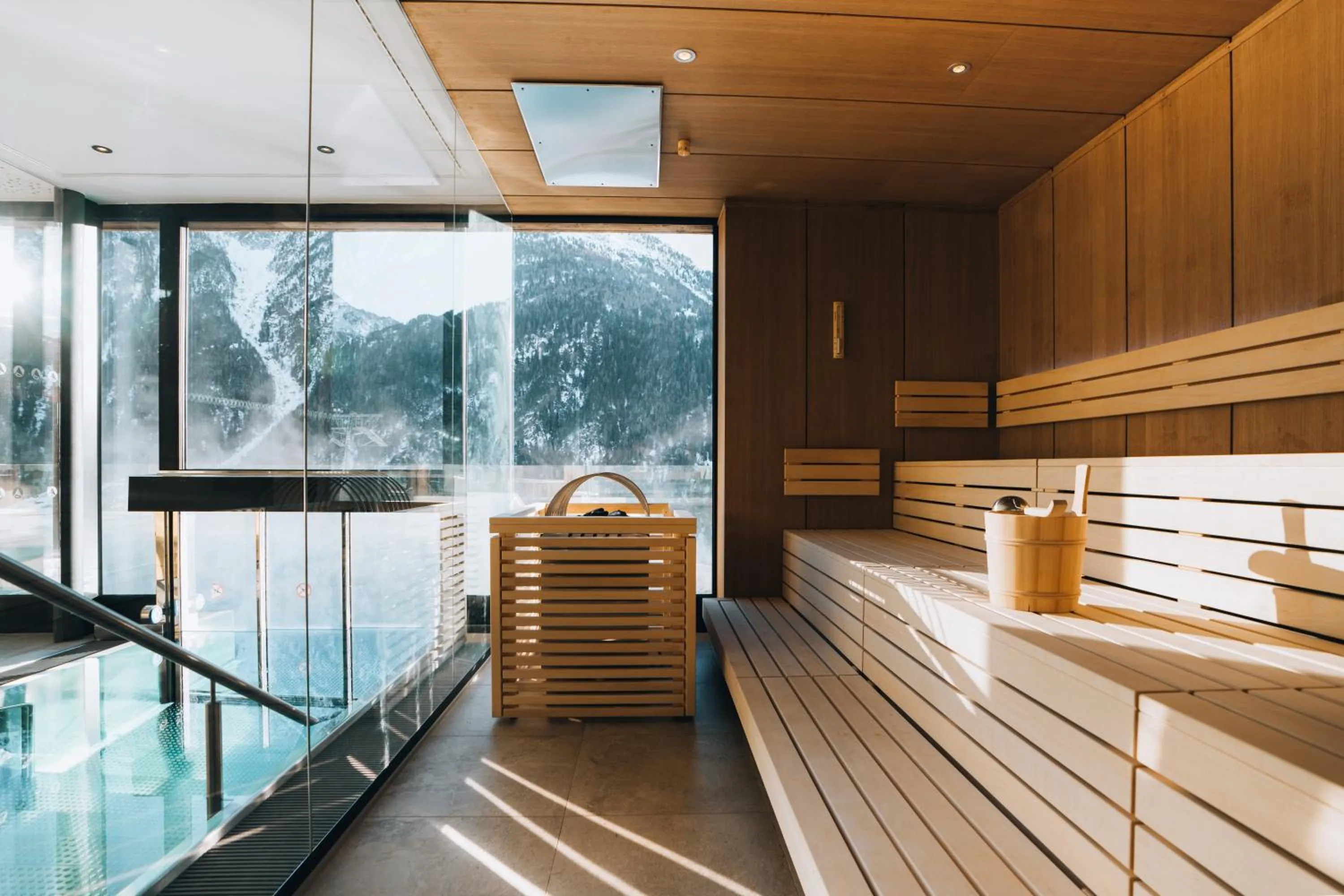 Sauna in Grünwald Resort Sölden
