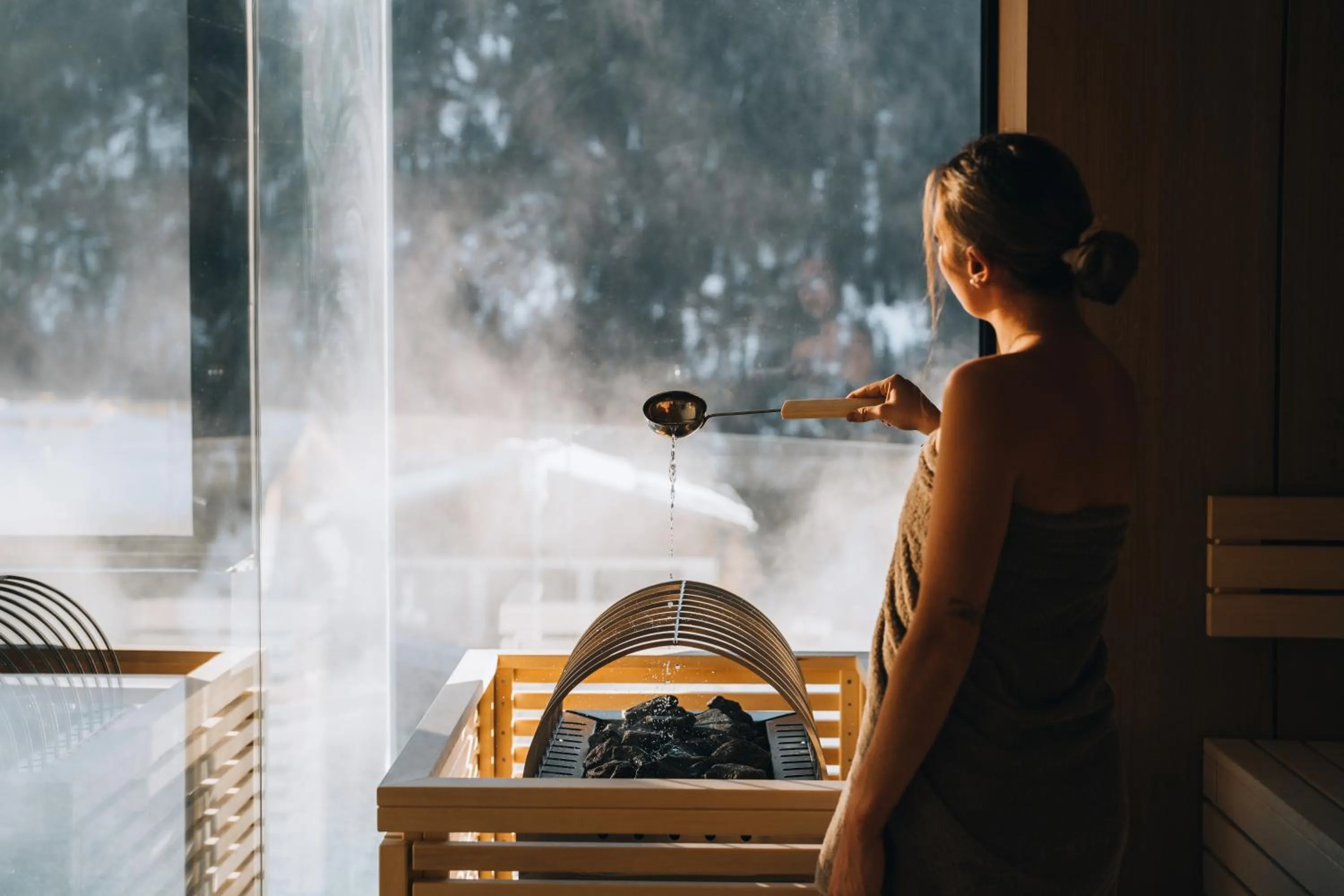 Sauna in Grünwald Resort Sölden