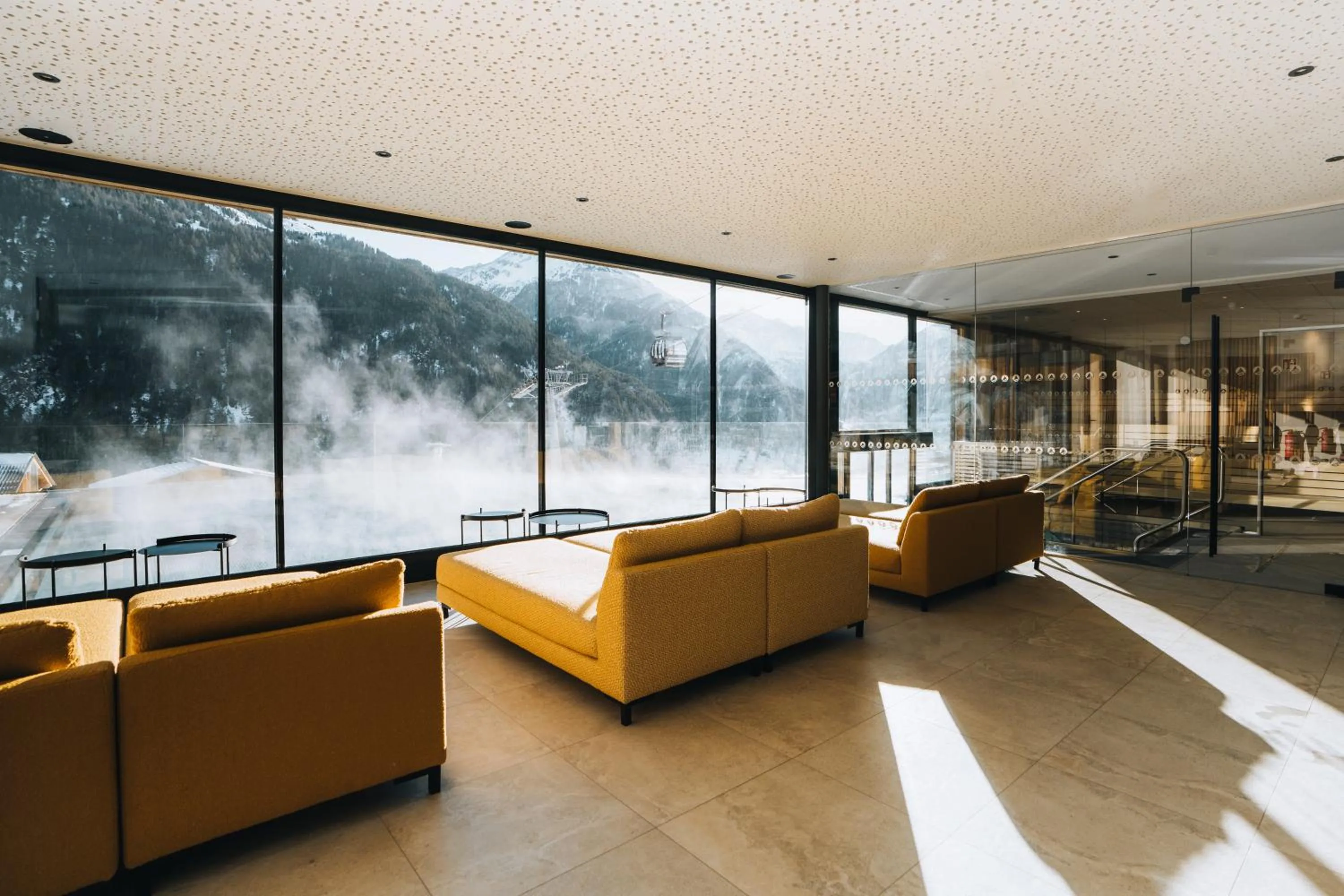 Spa and wellness centre/facilities in Grünwald Resort Sölden