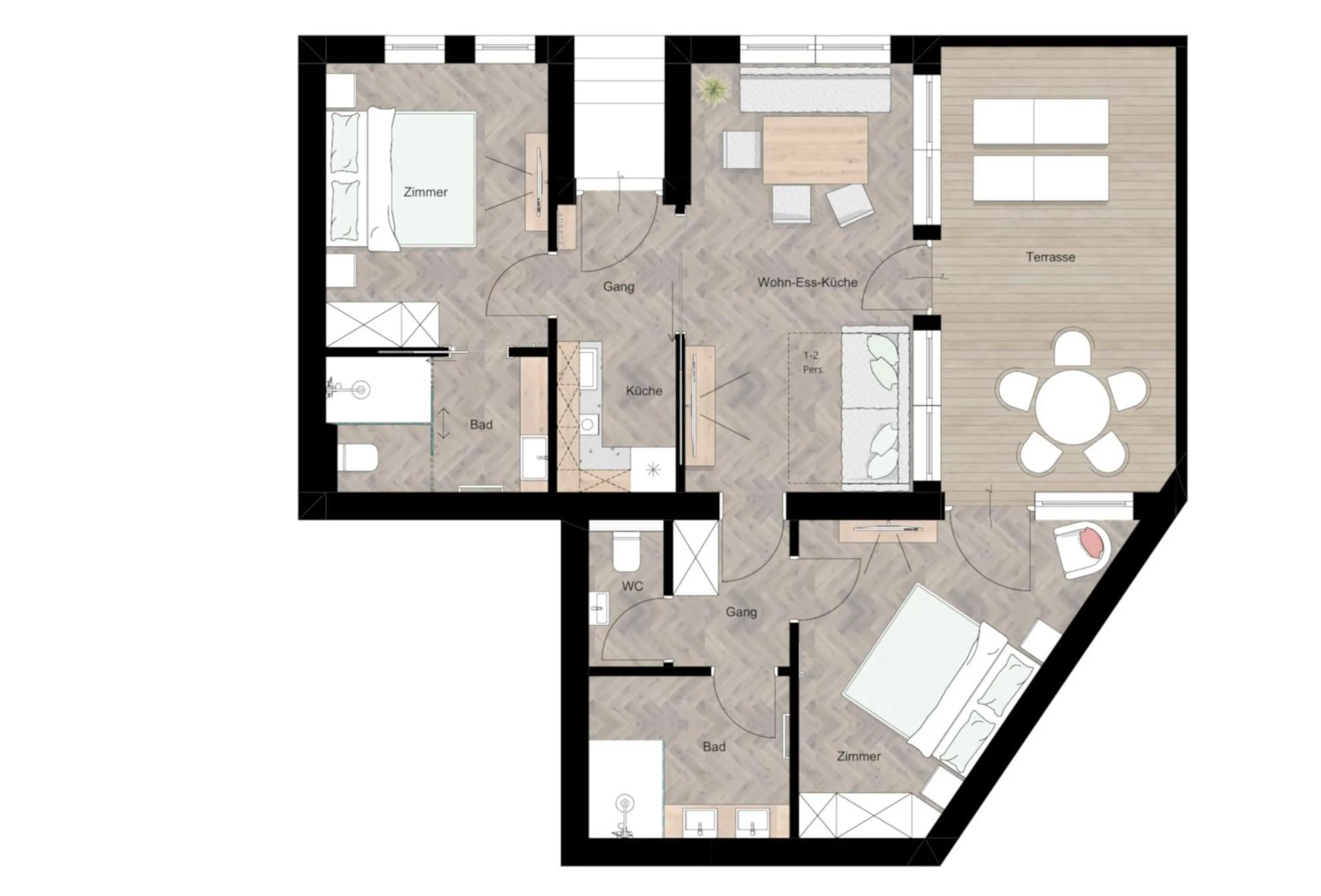 Photo of the whole room in Grünwald Resort Sölden