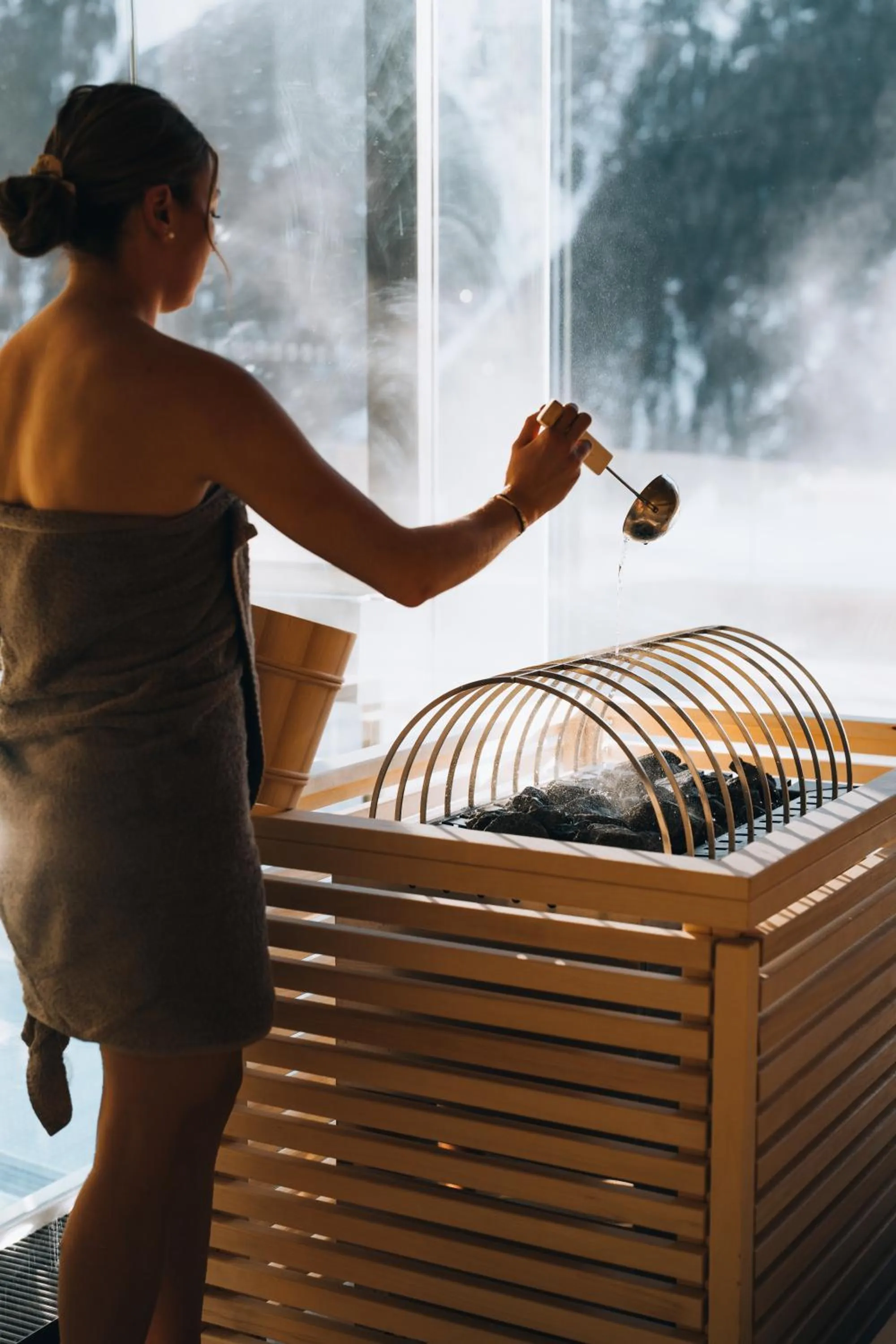 Sauna in Grünwald Resort Sölden