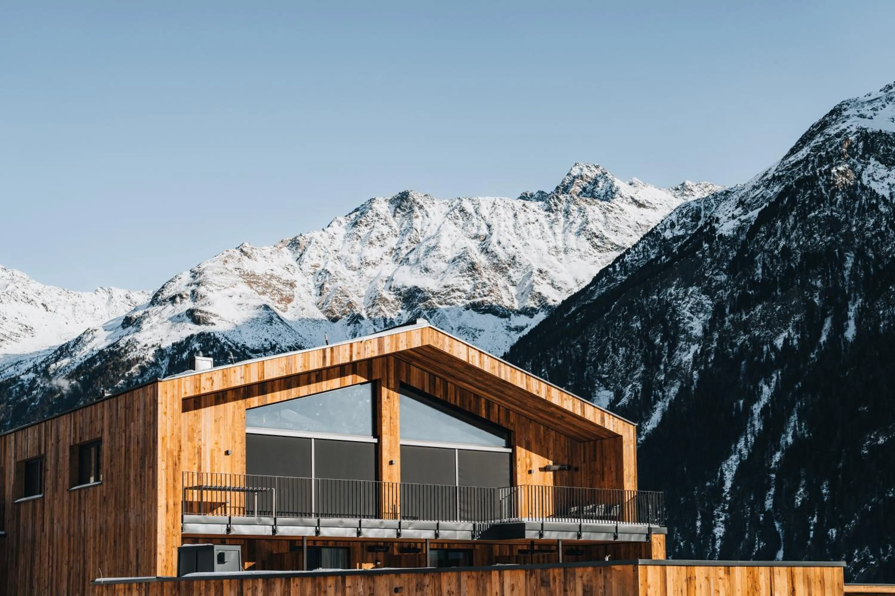 Property building in Grünwald Resort Sölden