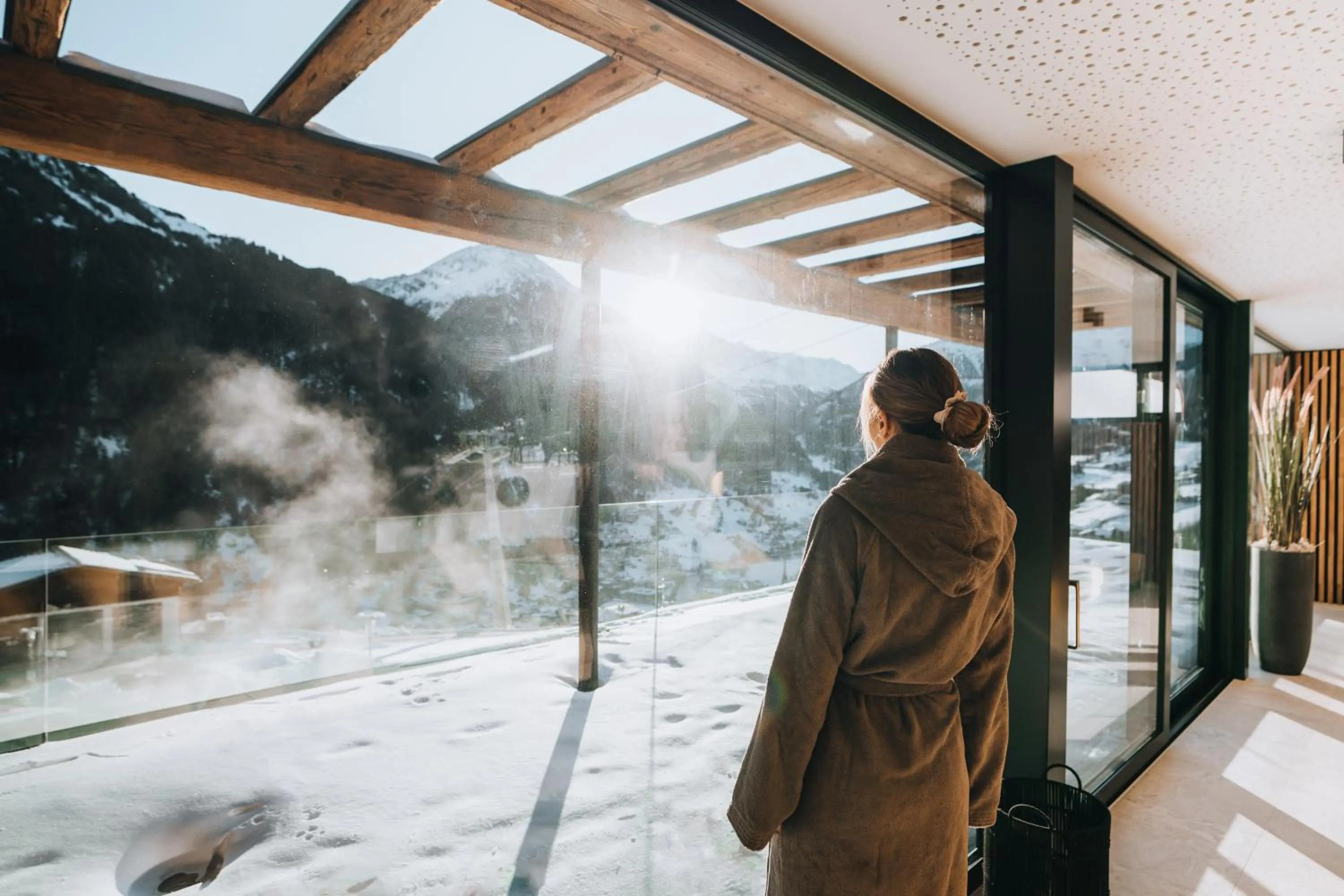 Spa and wellness centre/facilities in Grünwald Resort Sölden