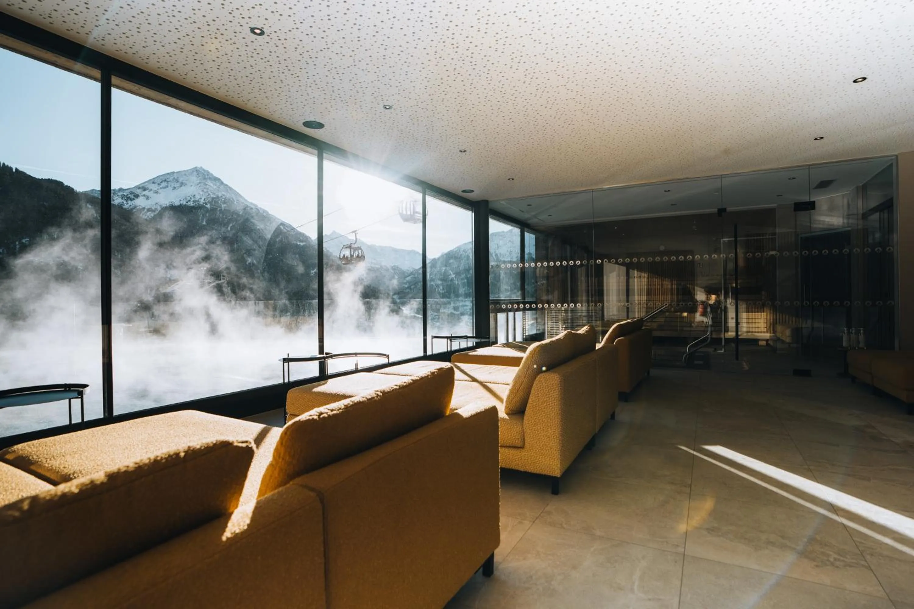 Spa and wellness centre/facilities in Grünwald Resort Sölden