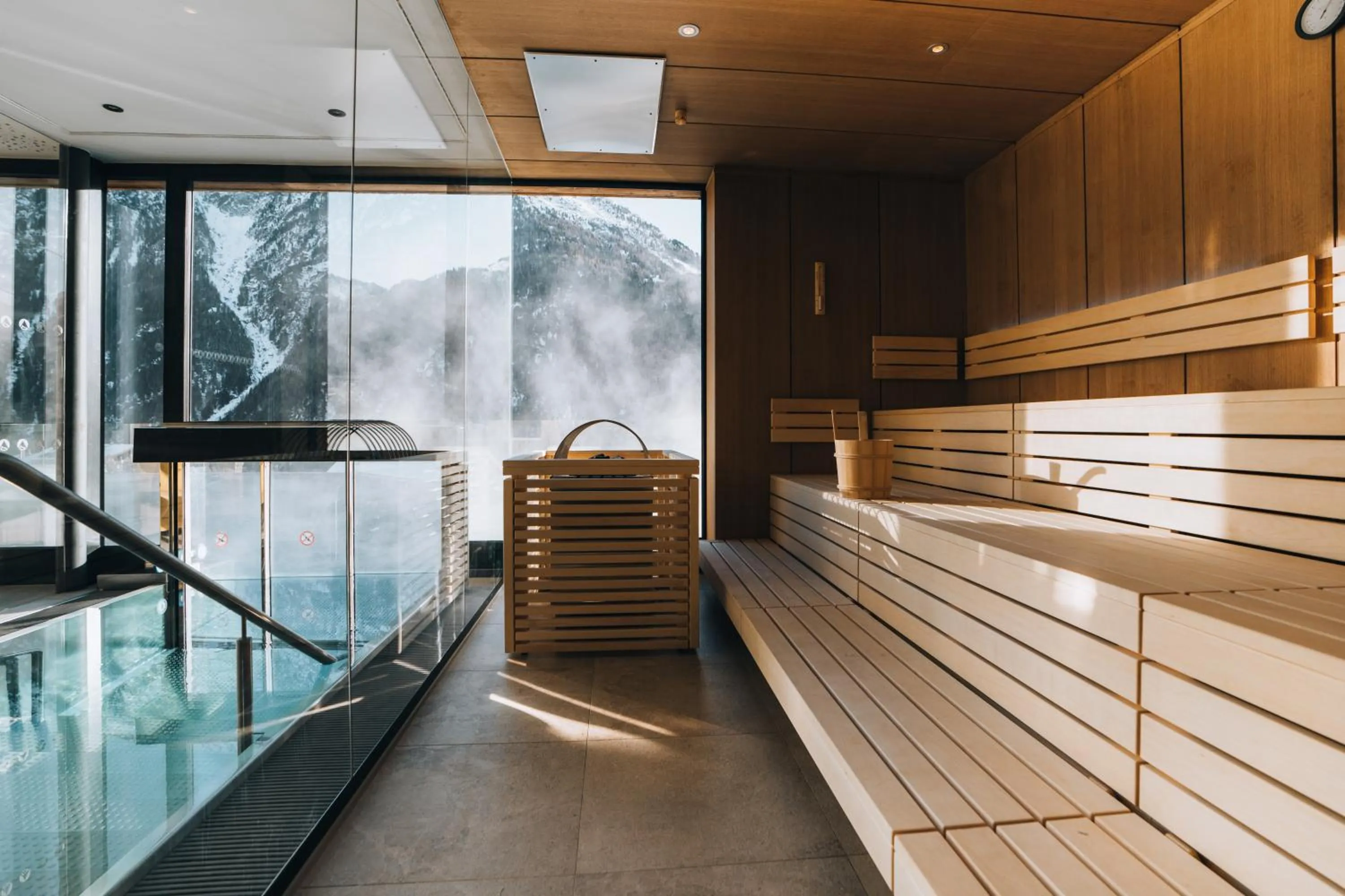 Sauna in Grünwald Resort Sölden