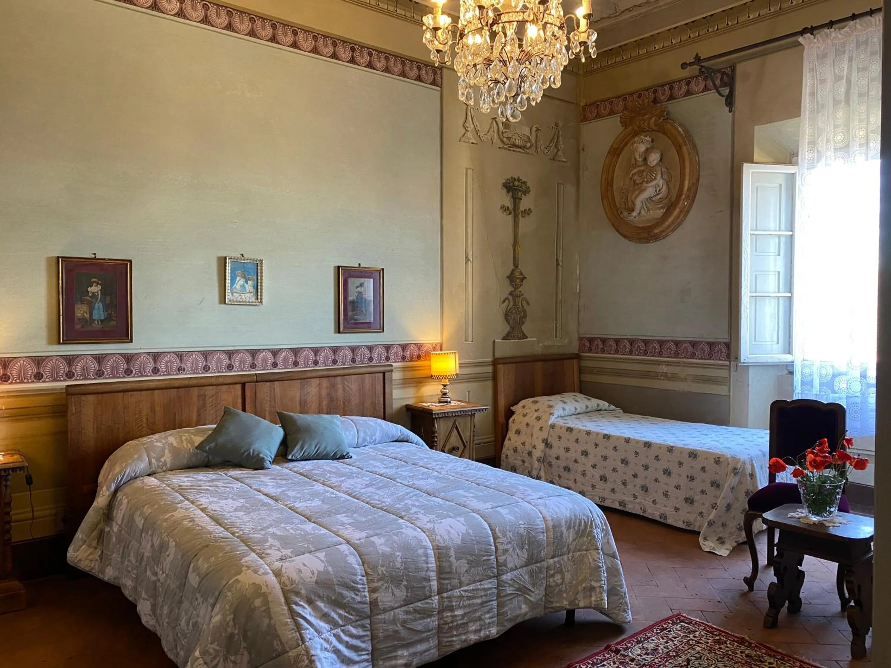 Bed in B&B La Rocca