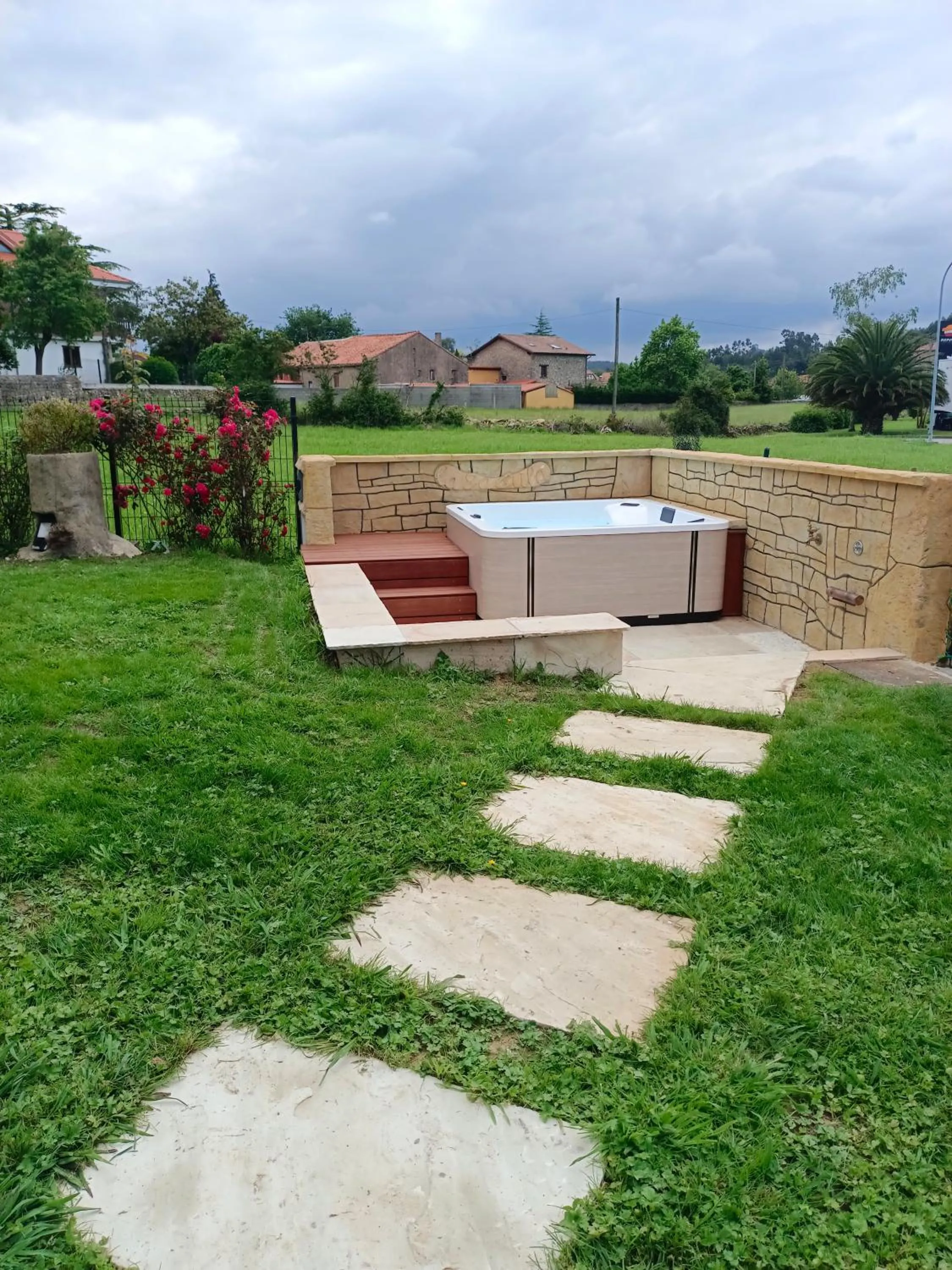 Garden in Posada La Fabula