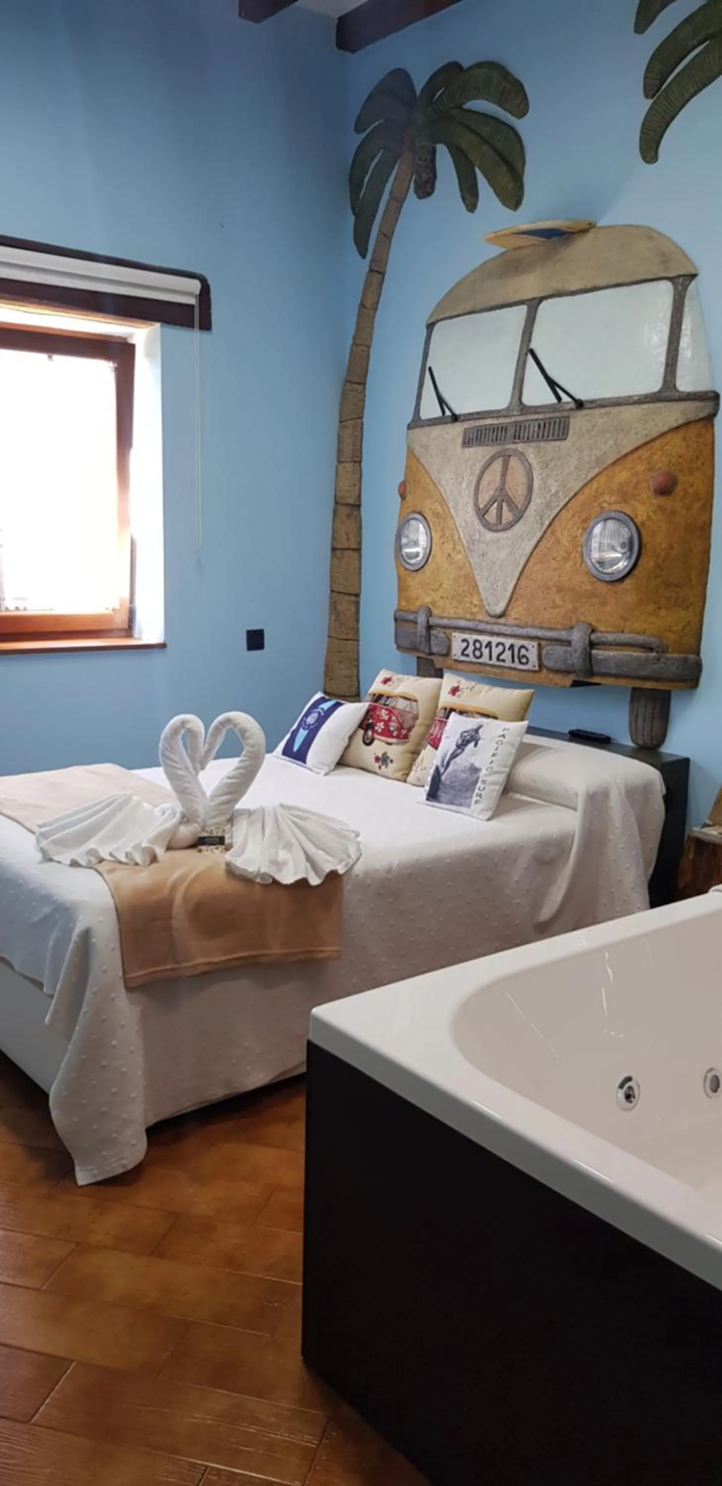 Bed in Posada La Fabula