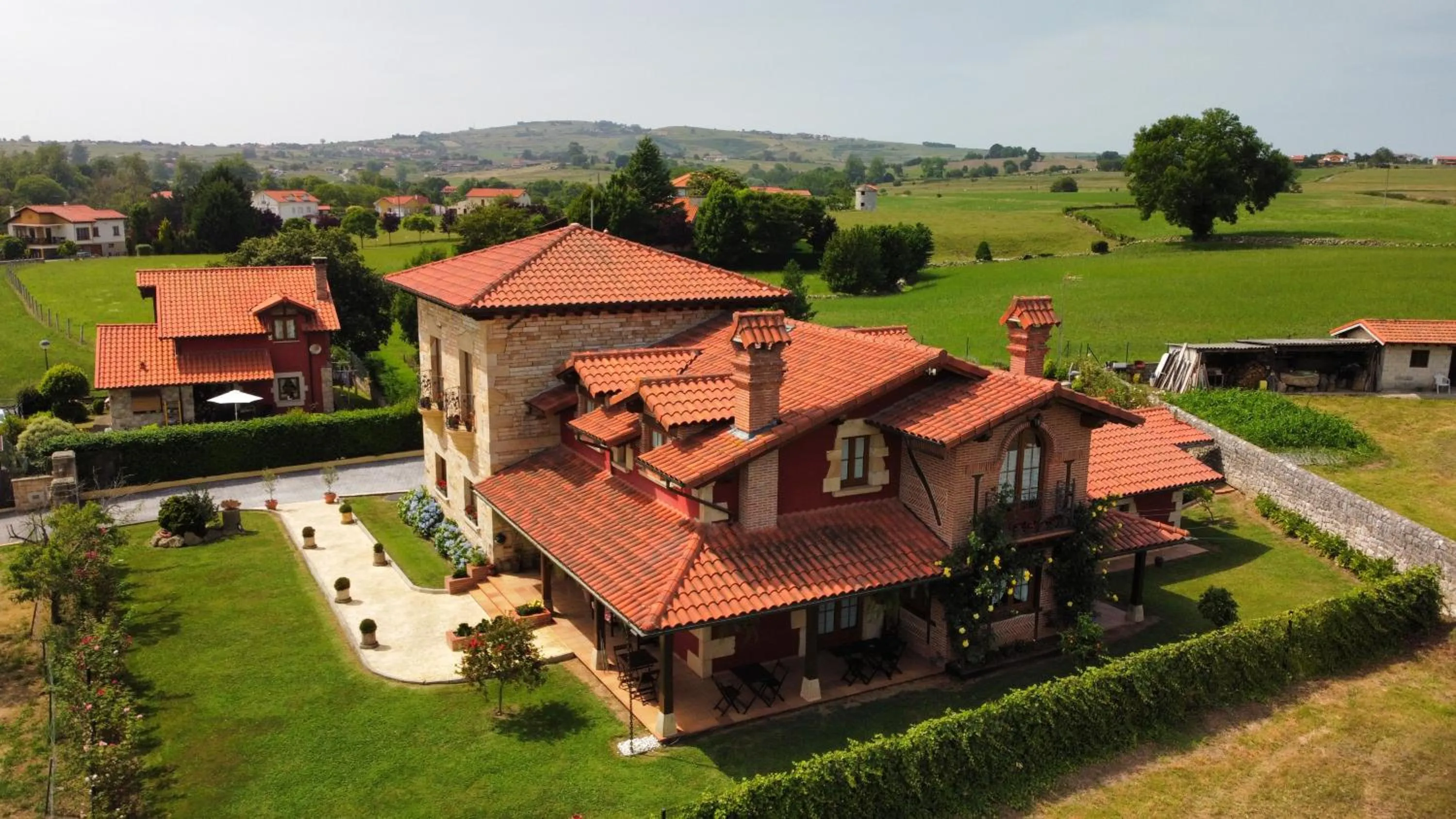 Bird's eye view in Posada La Fabula