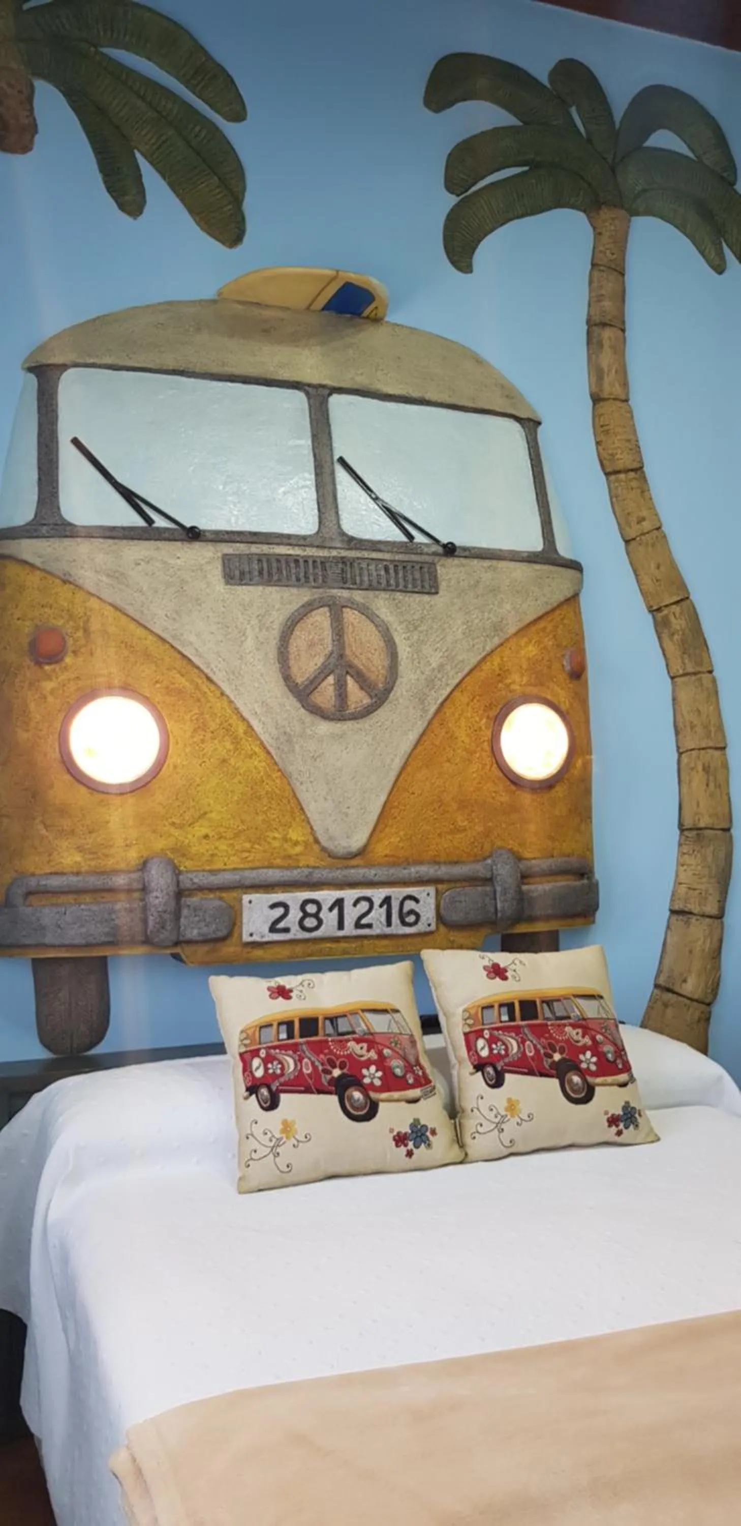 Bed in Posada La Fabula