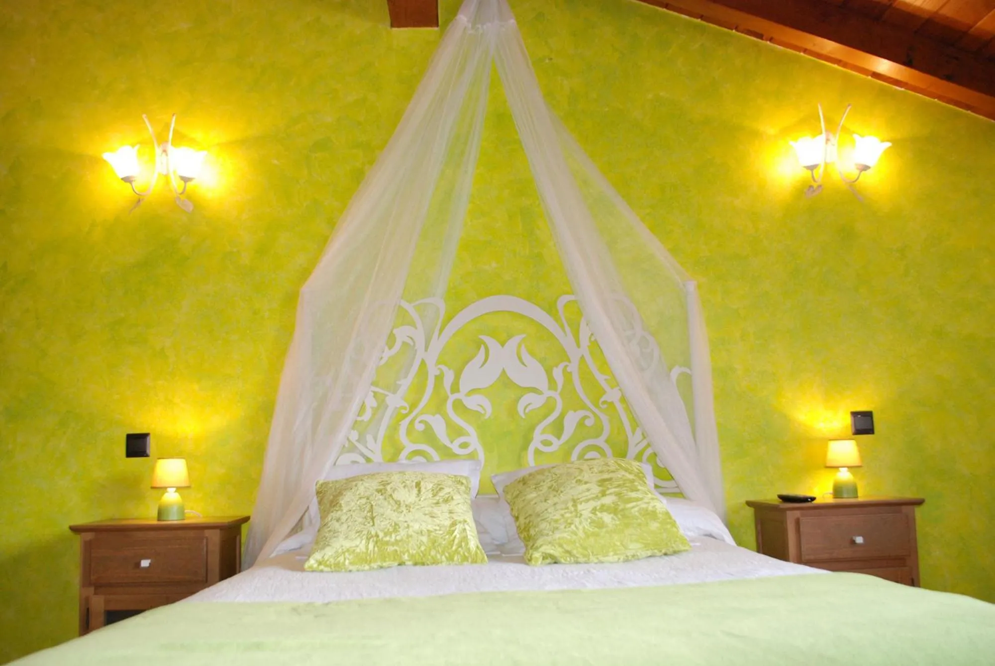 Bed in Posada La Fabula