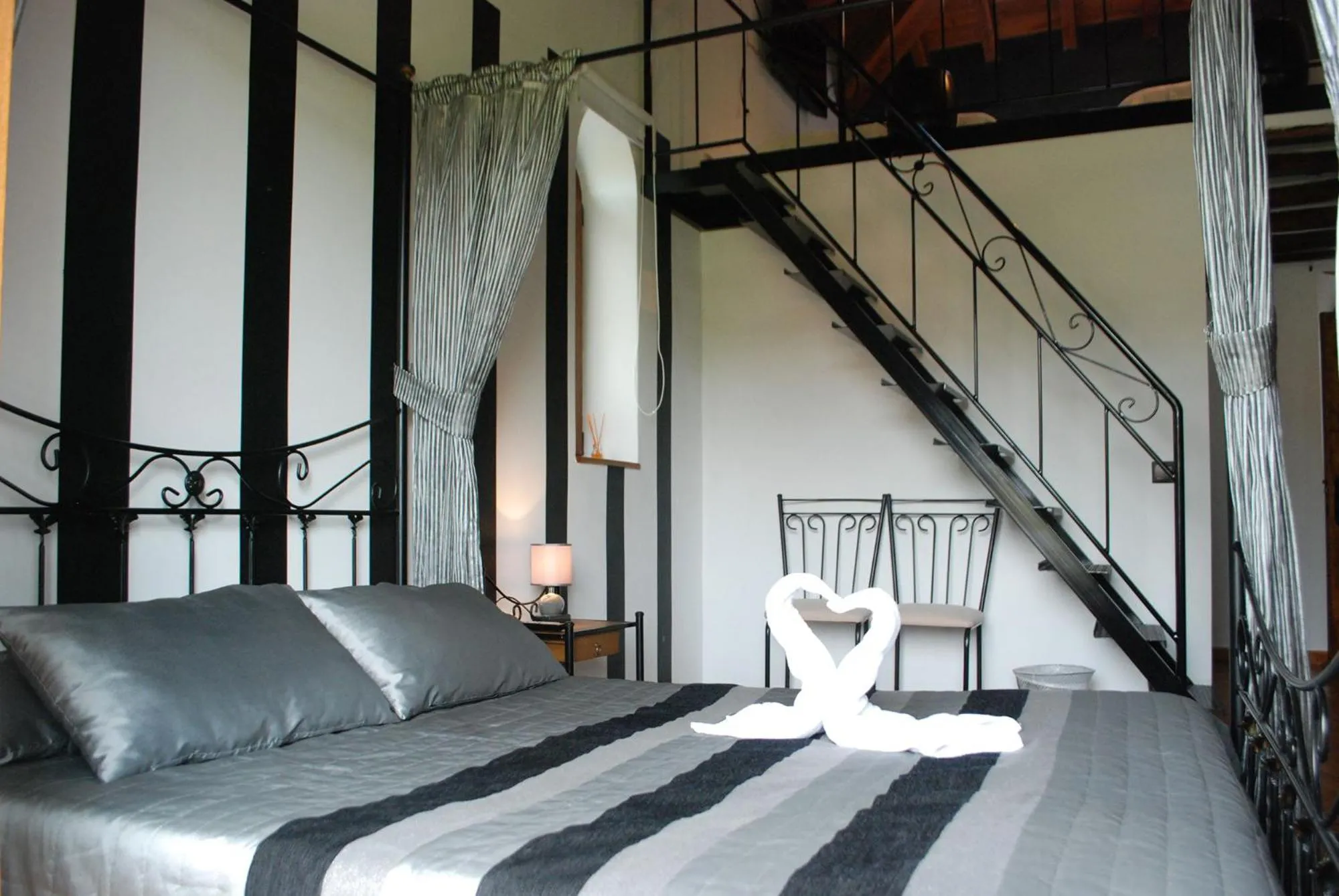 Bedroom in Posada La Fabula