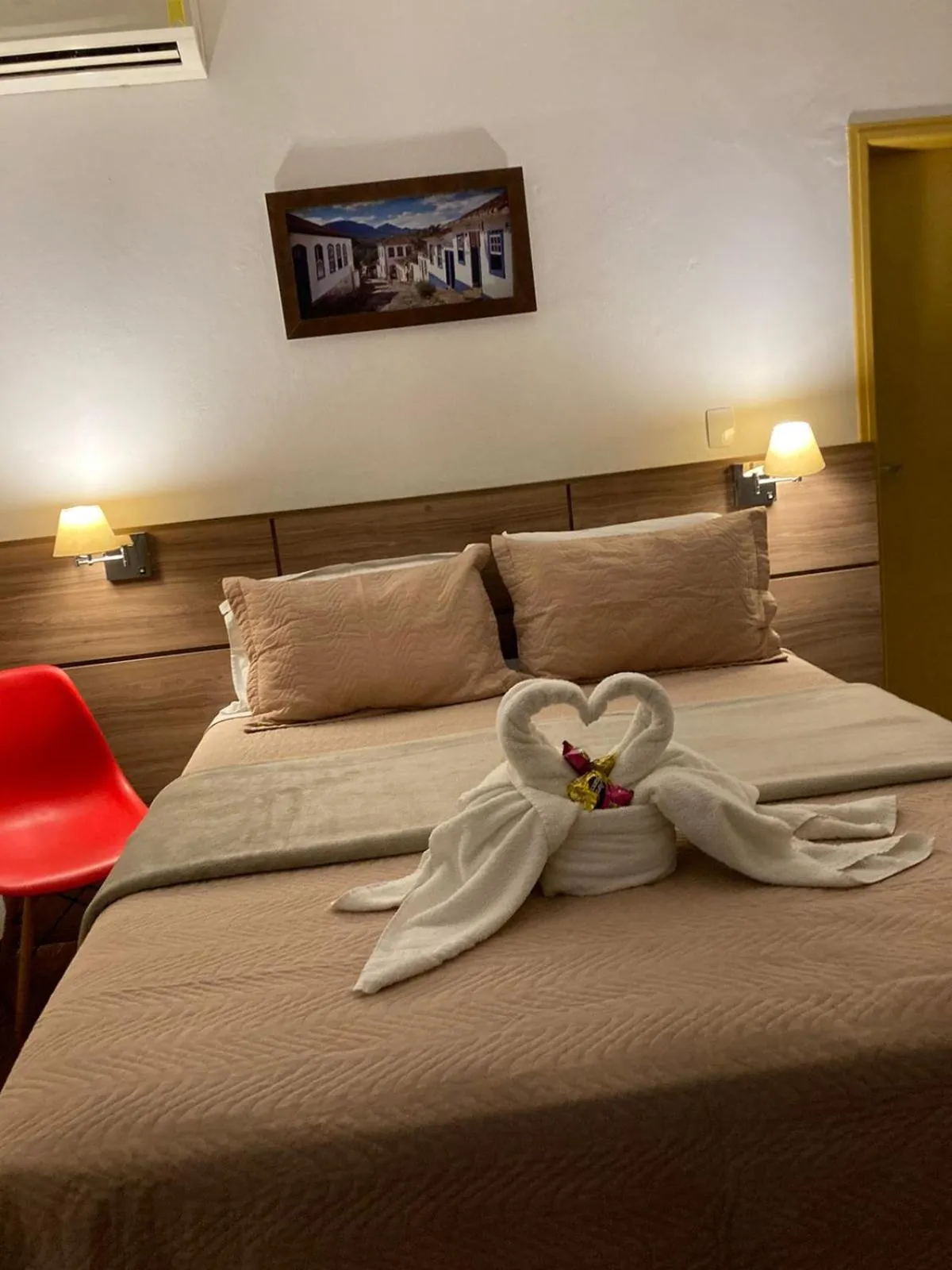 Photo of the whole room, Bed in Pousada o Amanhecer