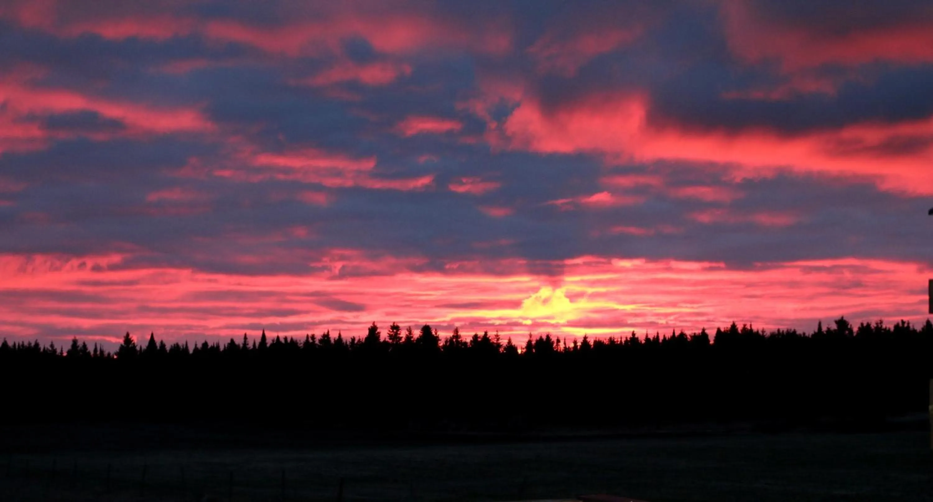 View (from property/room) in Maison du Mont-Mégantic spa à l'année