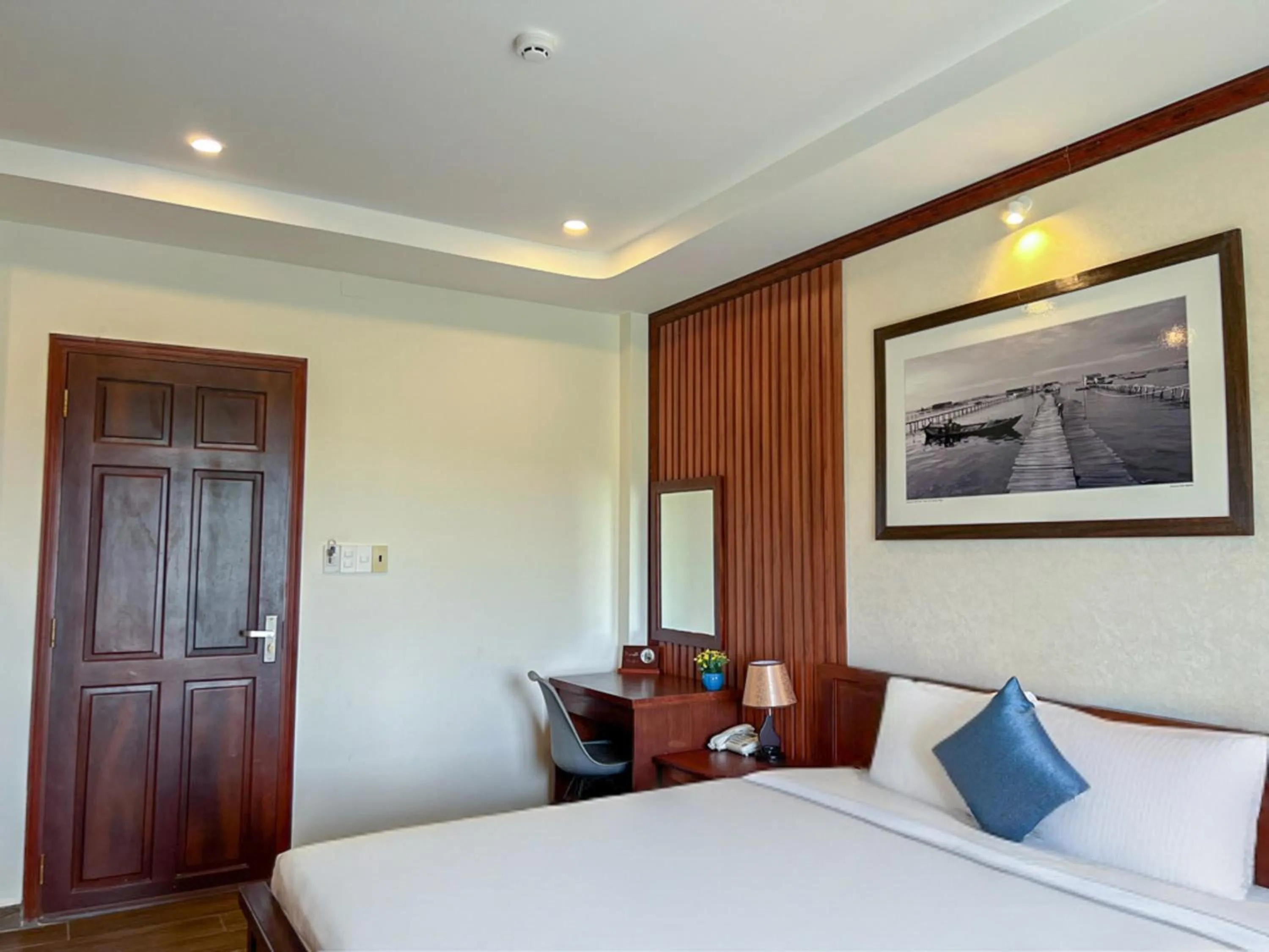 Bed in Brenta Phu Quoc Hotel